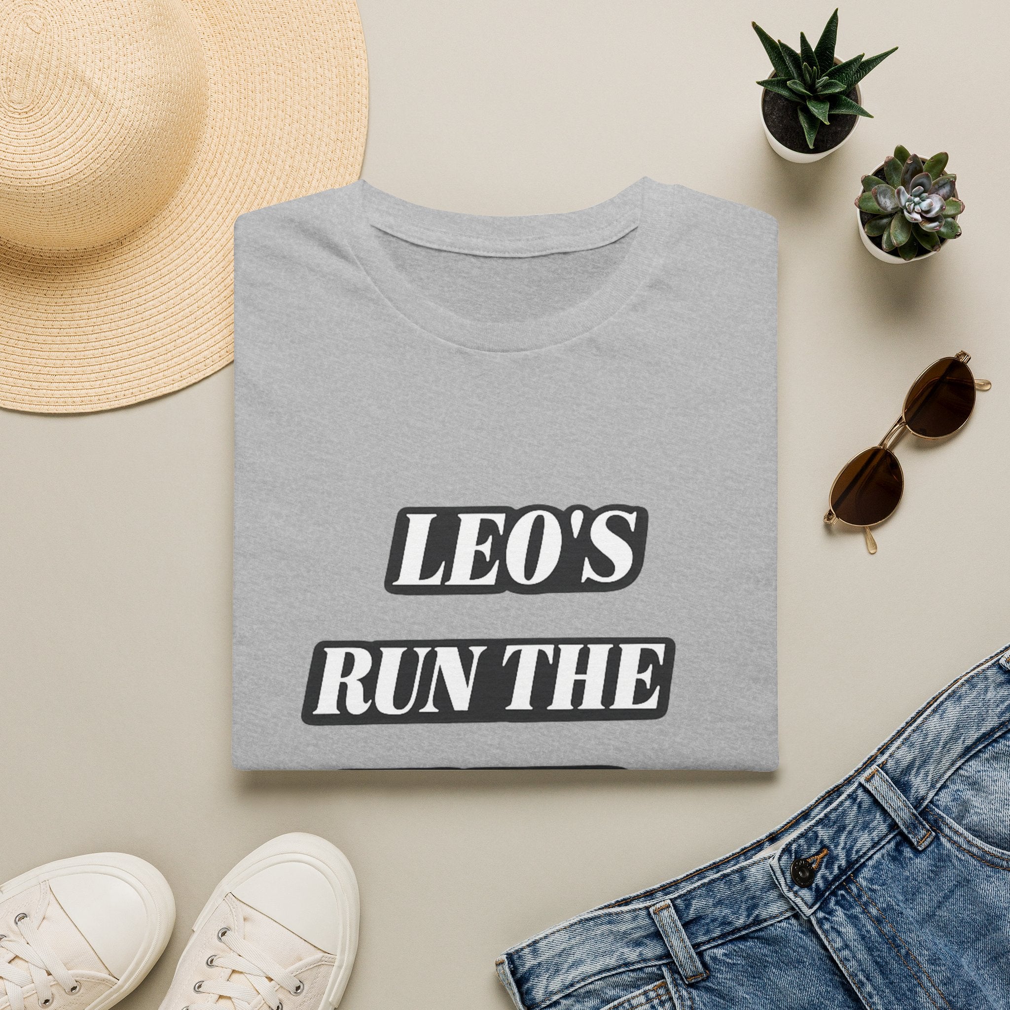 Leo's Run the World Graphic T-Shirt