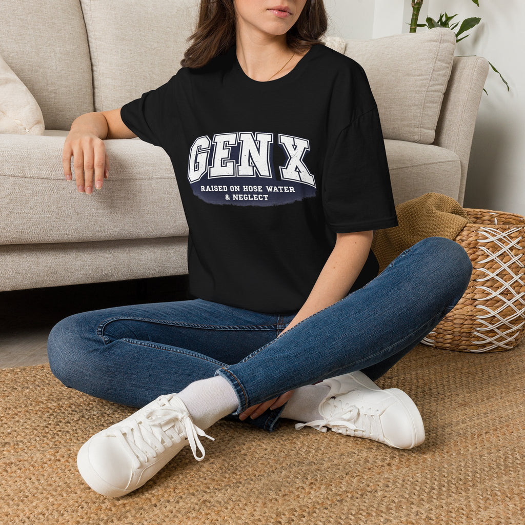 Gen X – Raised on Hose Water & Neglect Graphic T-Shirt