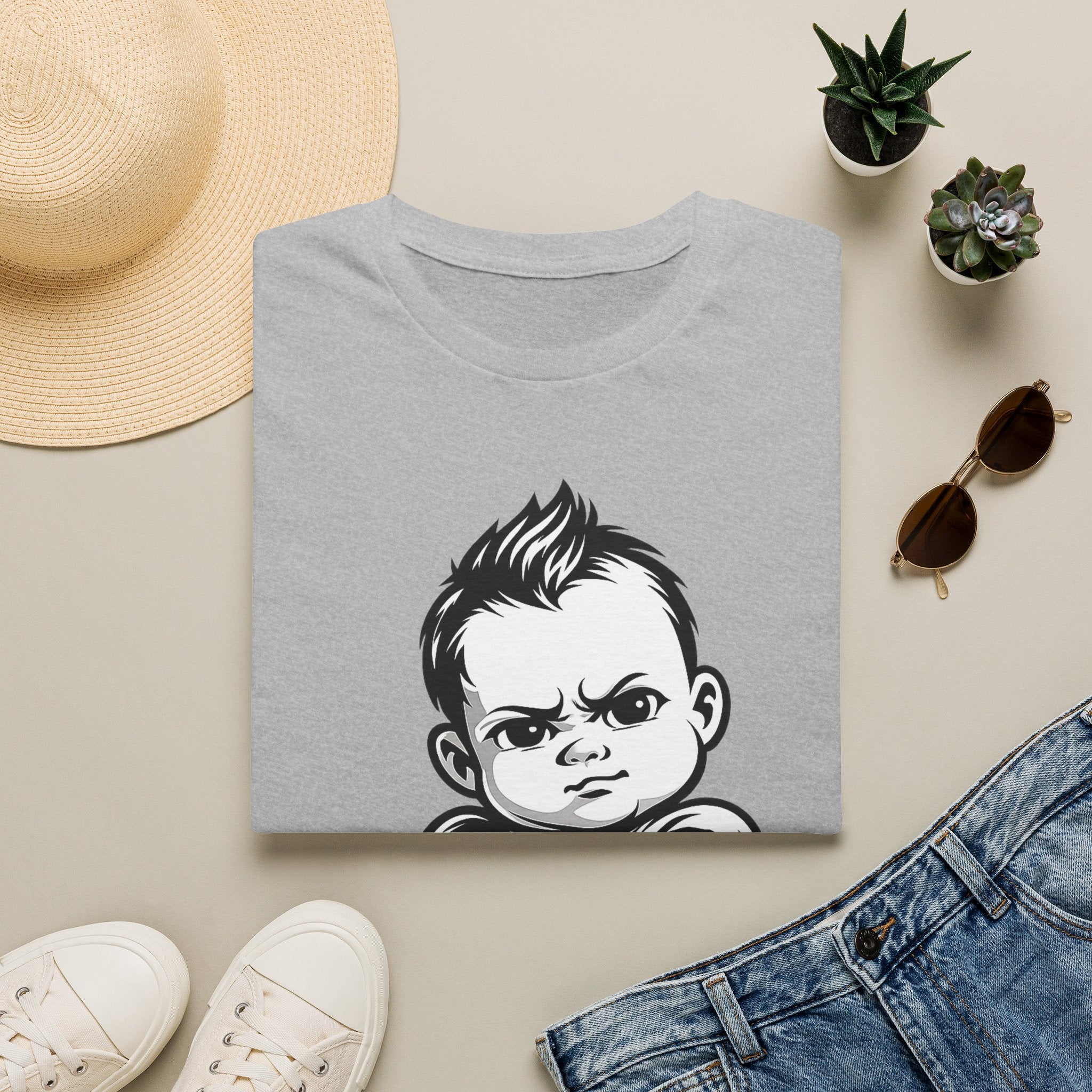 Baby Boss Arm Fold Graphic Tee