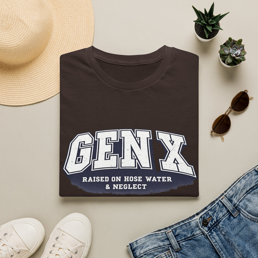 Gen X – Raised on Hose Water & Neglect Graphic T-Shirt