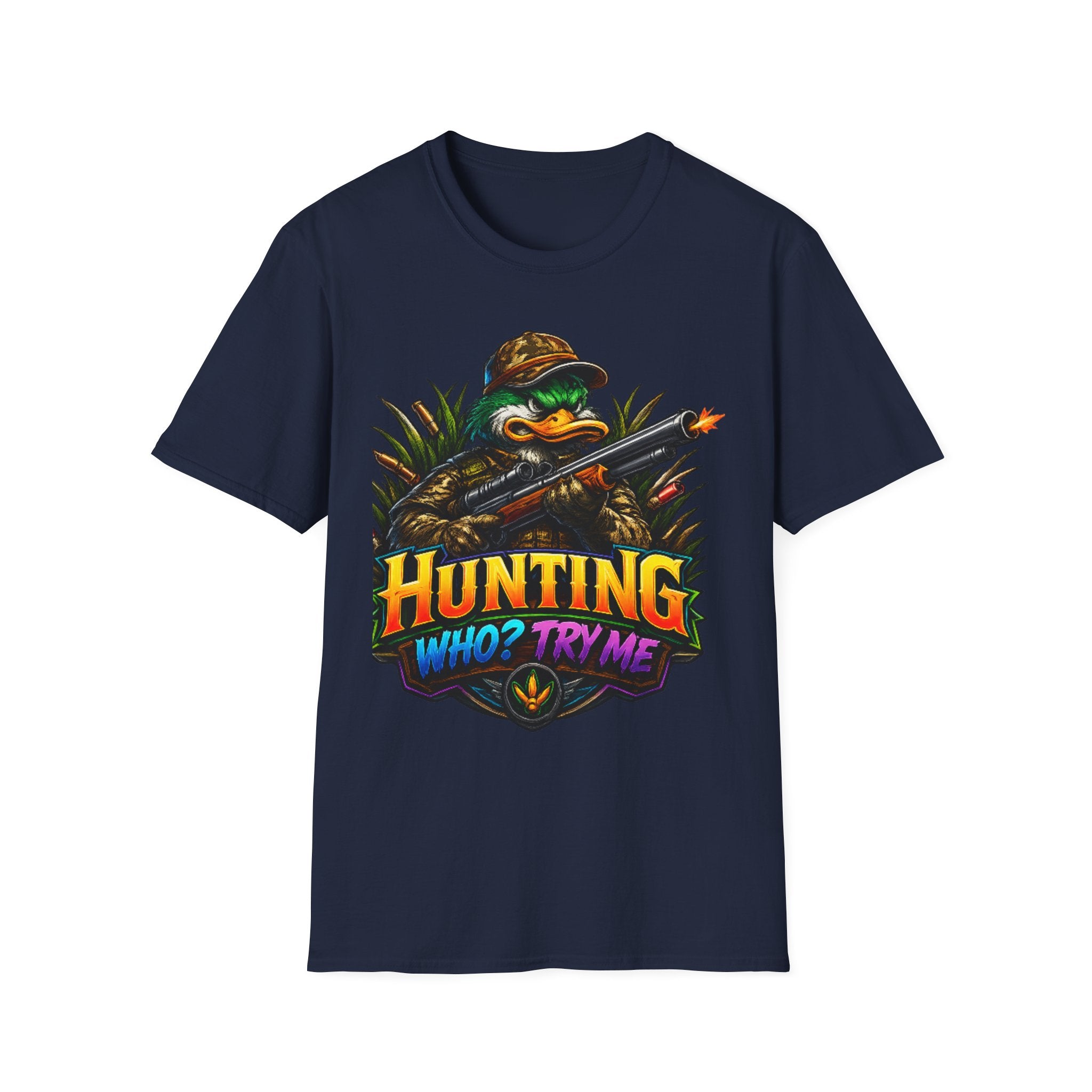 Hunting Graphic Unisex Softstyle T-Shirt