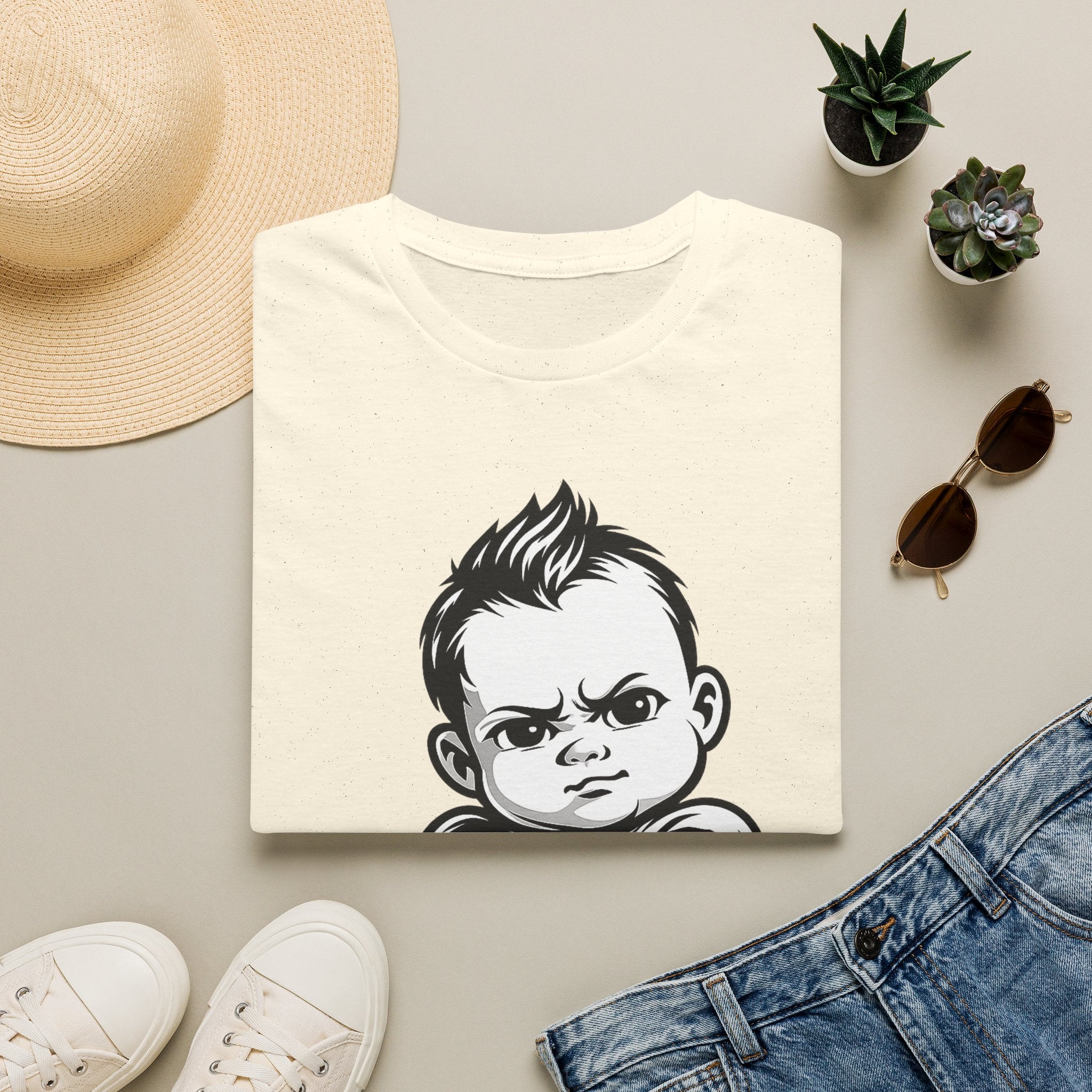 Baby Boss Arm Fold Graphic Tee