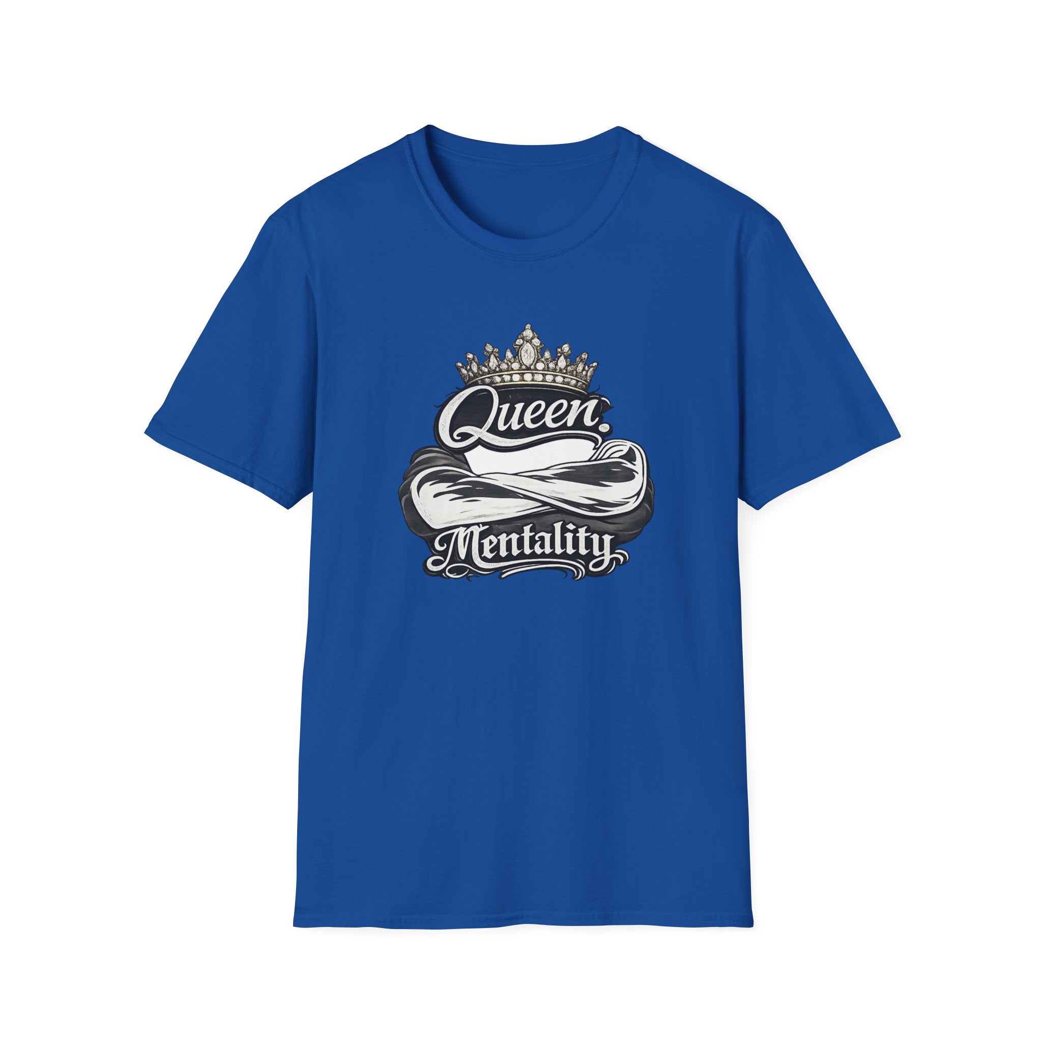 Queen Mentality T-Shirt – Crown Graphic Tee for Confident Women
