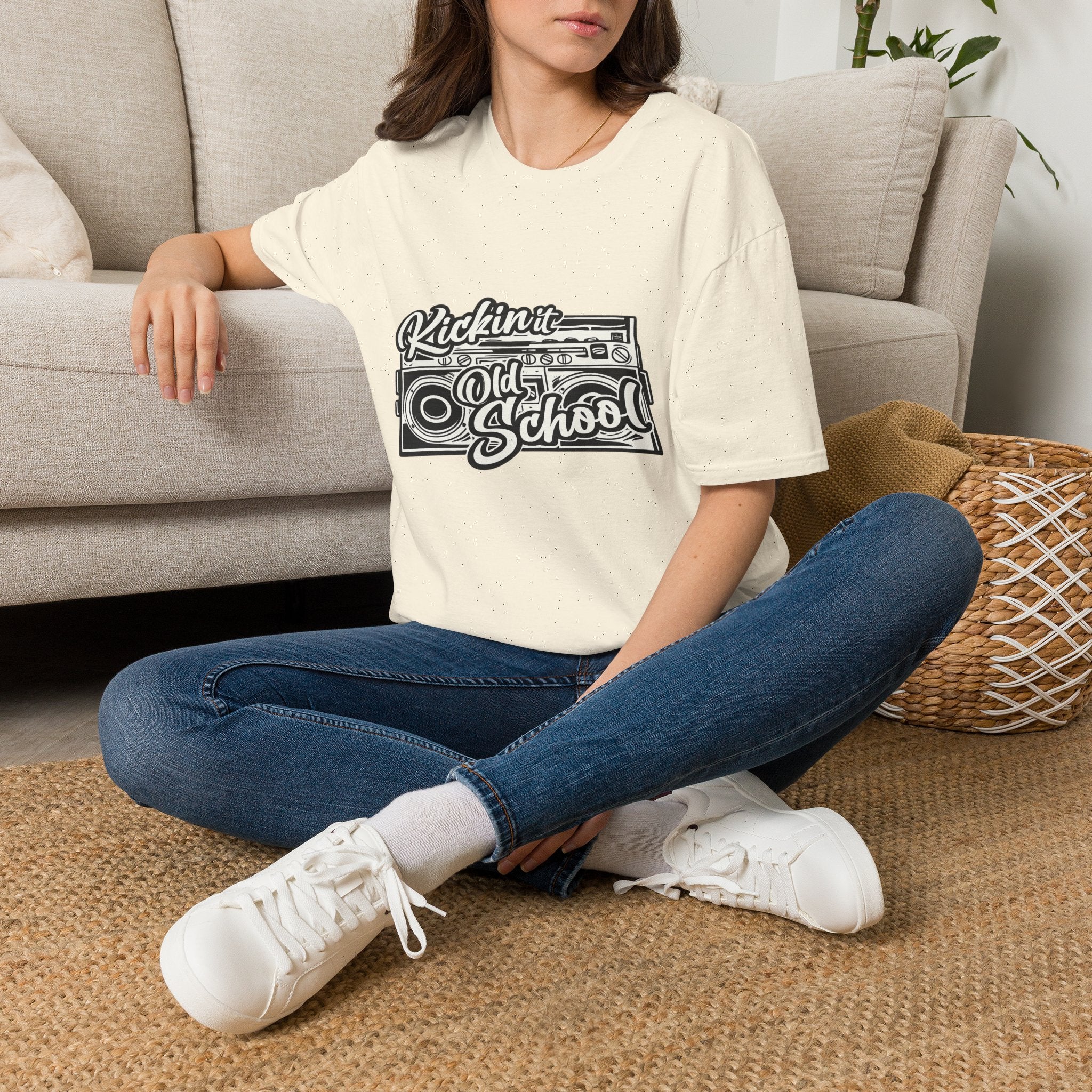 Kickin' It Old School Graphic T-Shirt