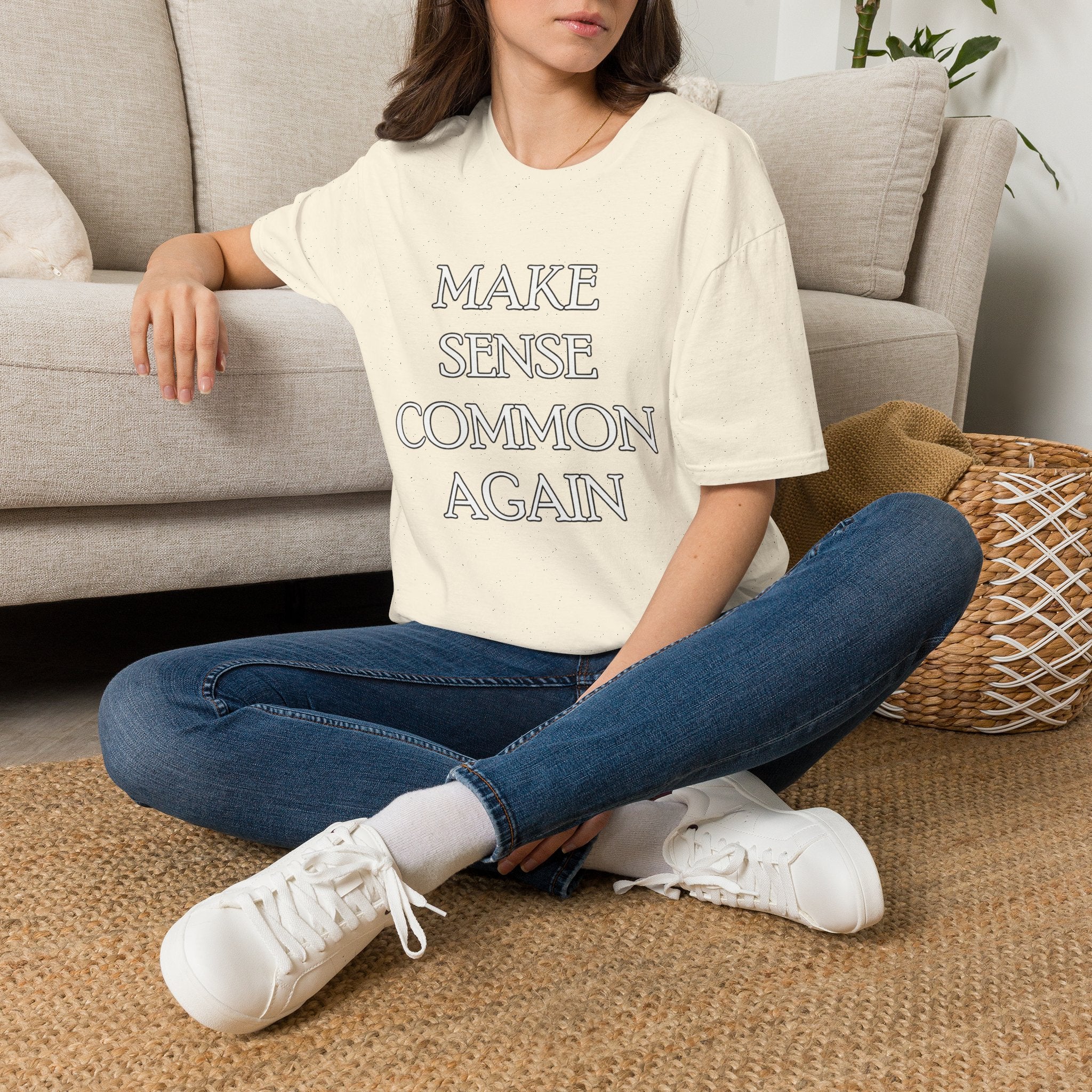 Make Sense Common Again Graphic Tee