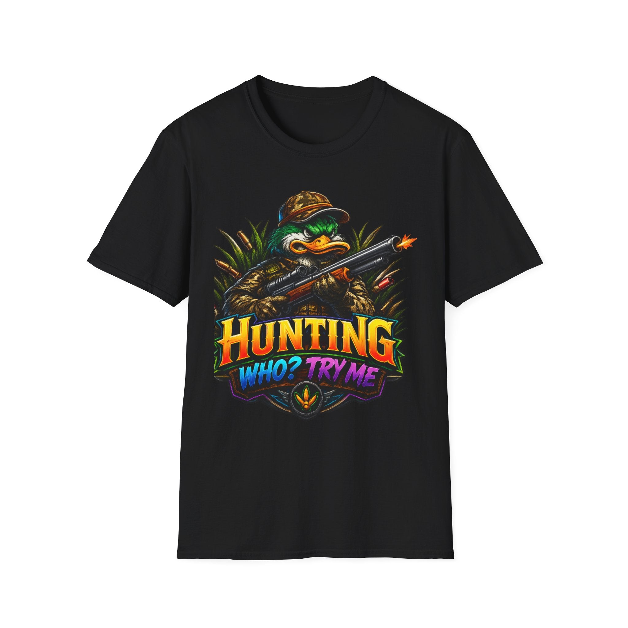 Hunting Graphic Unisex Softstyle T-Shirt