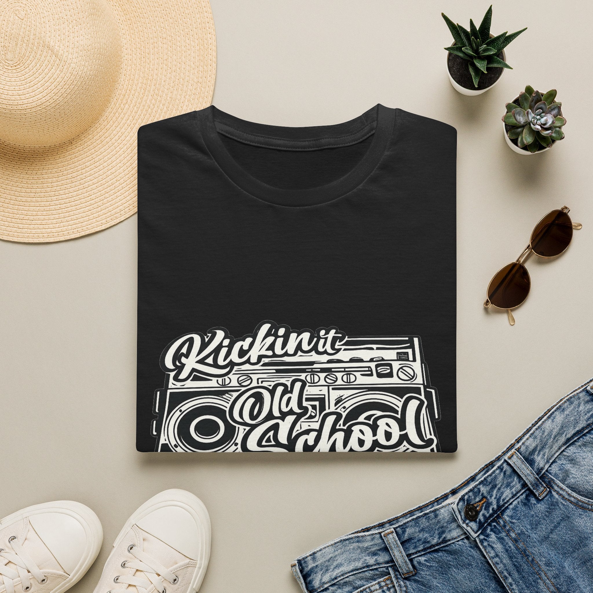 Kickin' It Old School Graphic T-Shirt