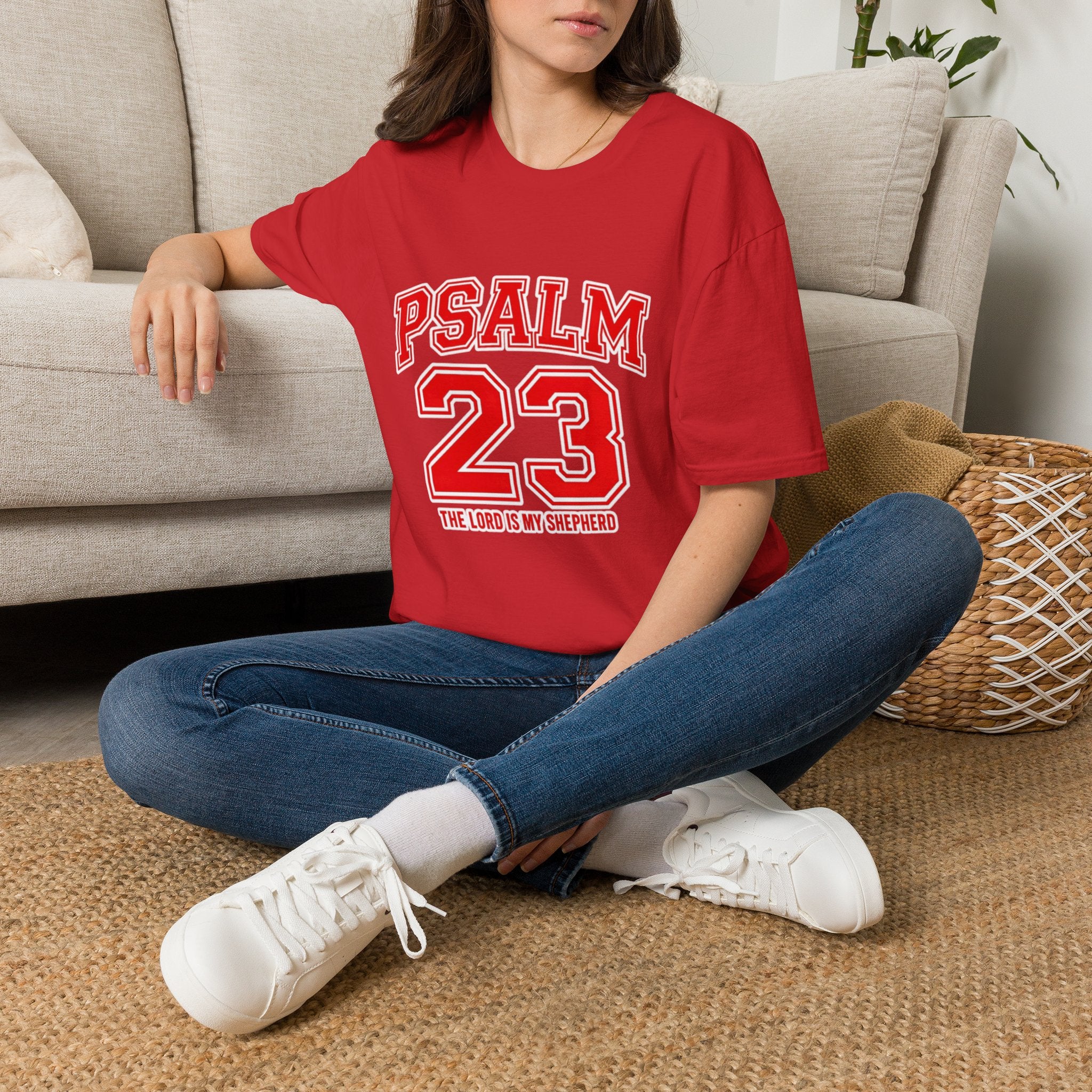 Psalm 23 T-Shirt — Inspirational Christian Faith Tee