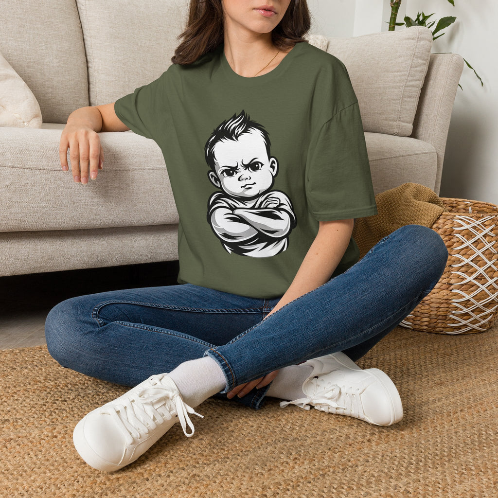 Baby Boss Arm Fold Graphic Tee