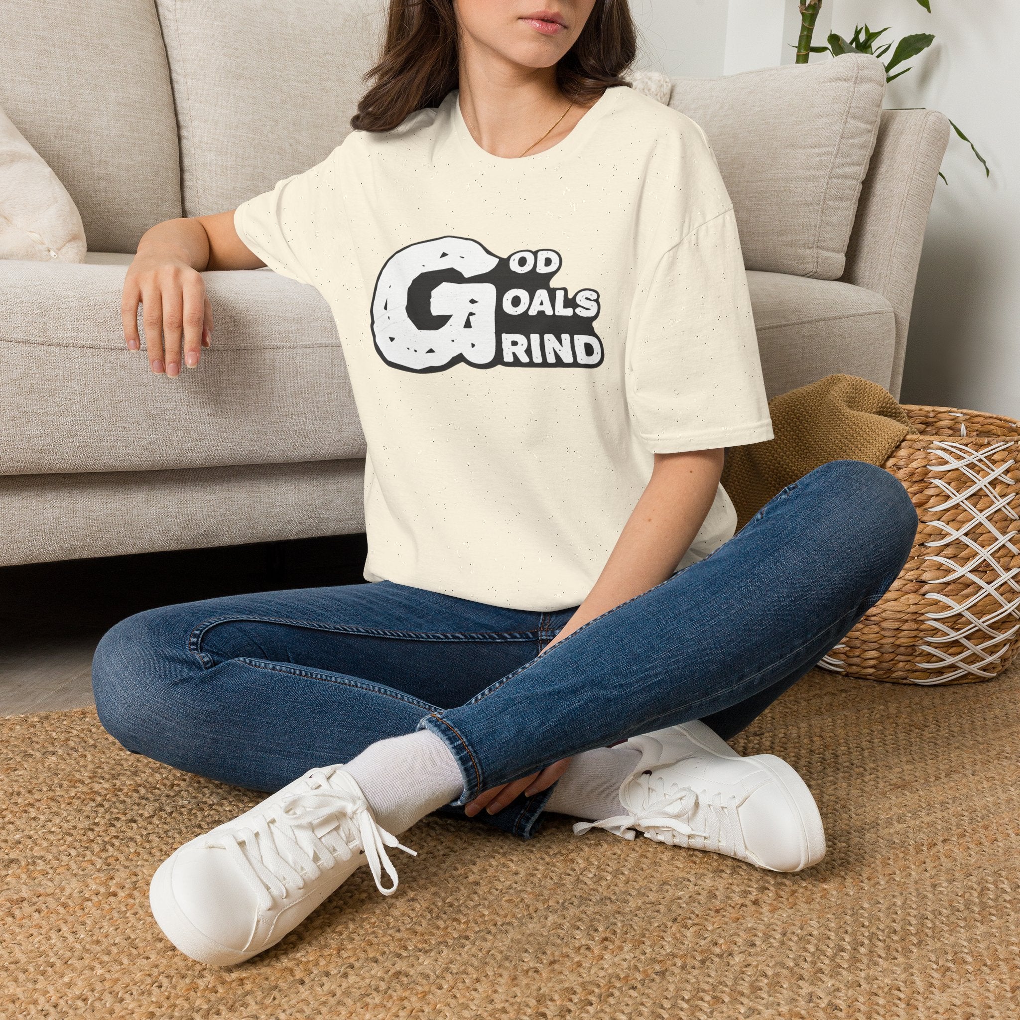 God, Goals, Grind Graphic T-Shirt
