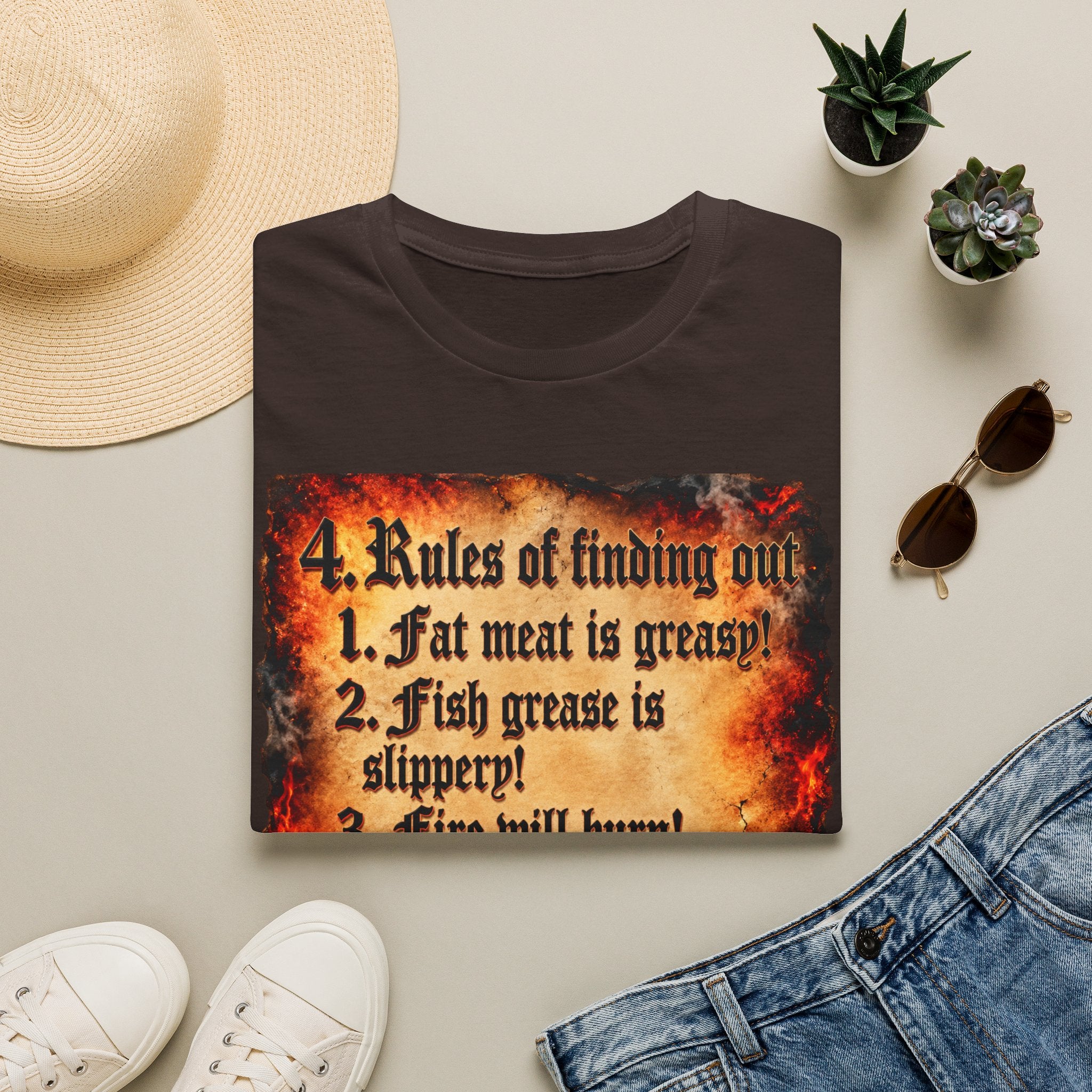 4 Rules of Finding Out Graphic T-Shirt