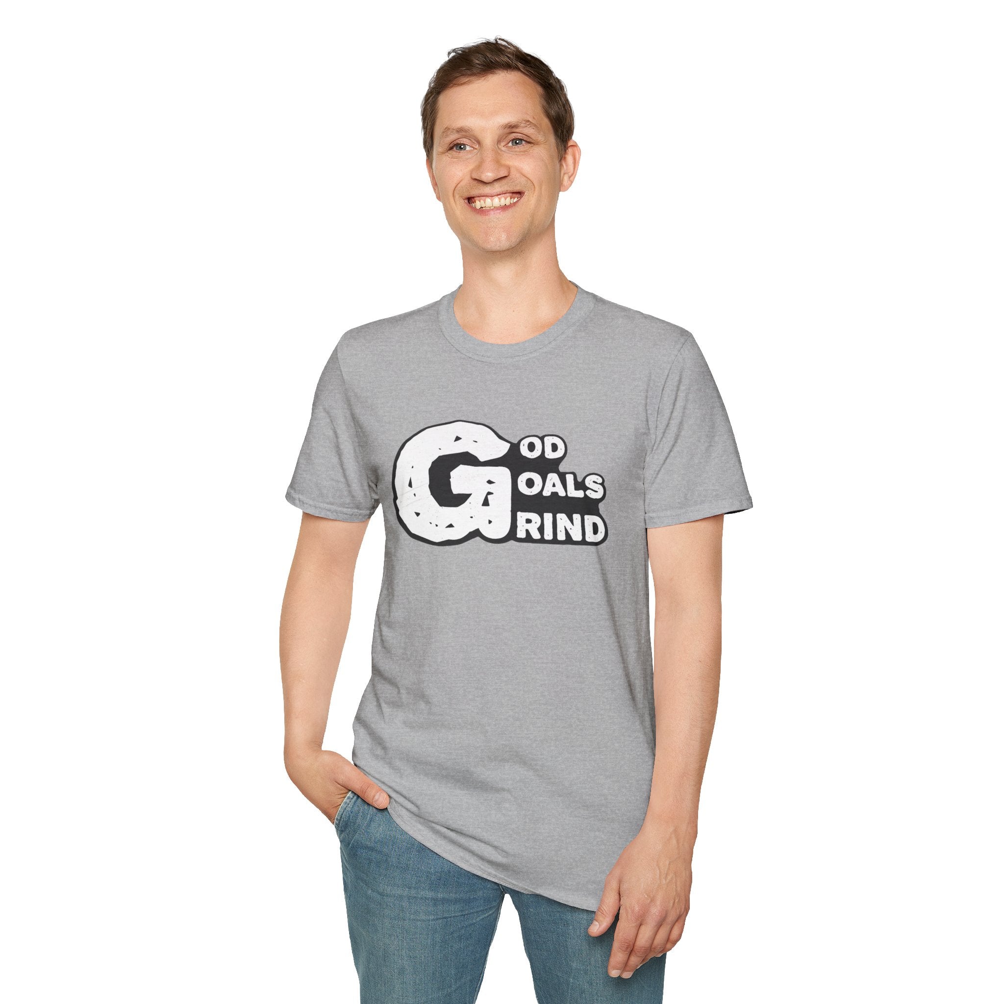 God, Goals, Grind Graphic T-Shirt