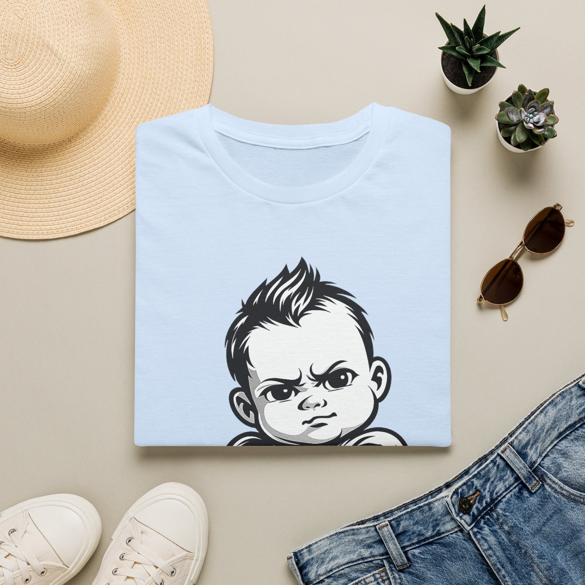 Baby Boss Arm Fold Graphic Tee
