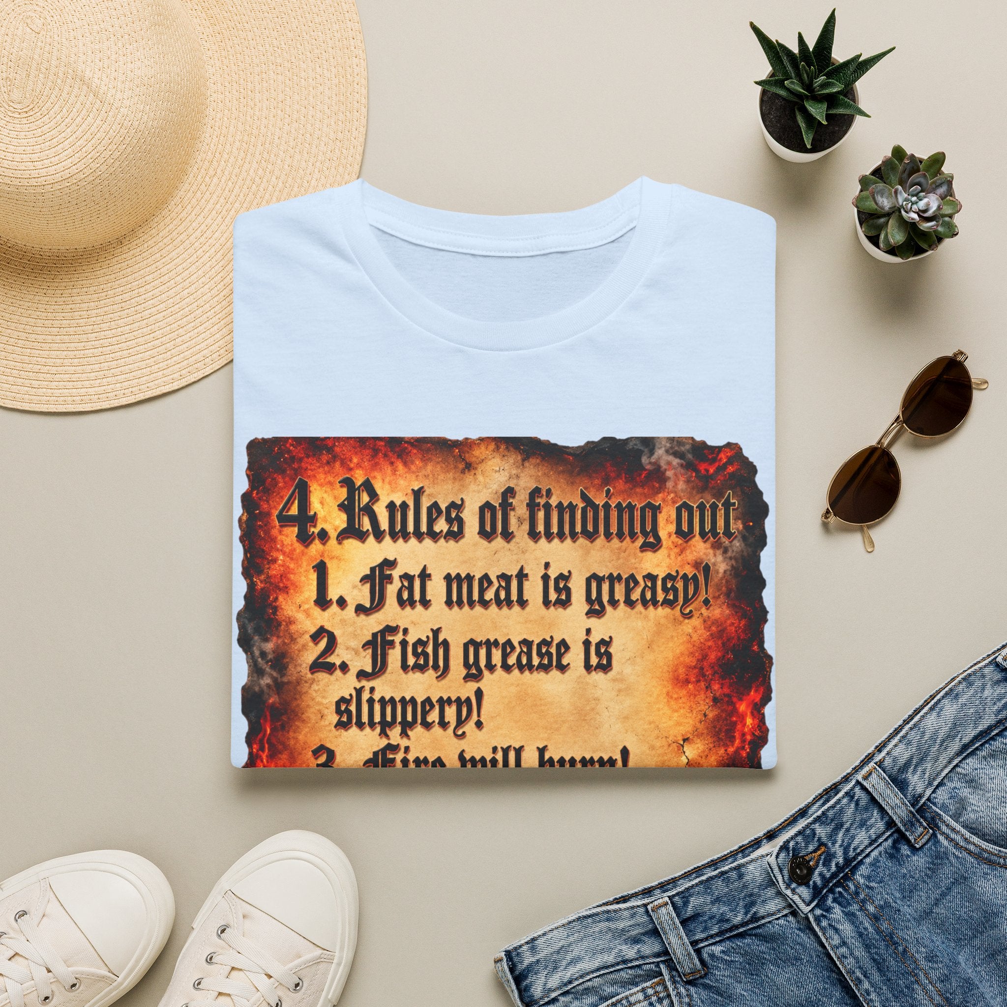 4 Rules of Finding Out Graphic T-Shirt