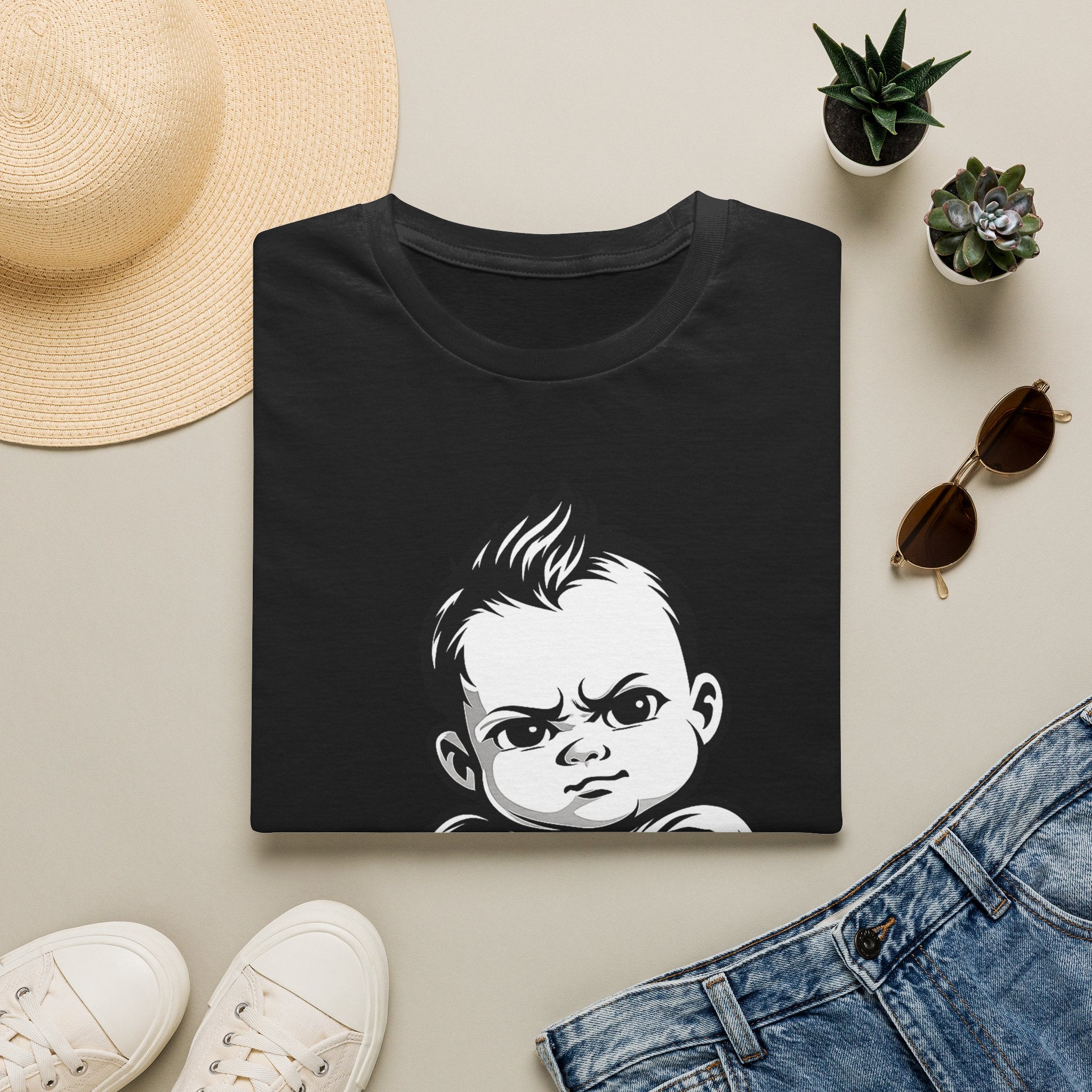 Baby Boss Arm Fold Graphic Tee