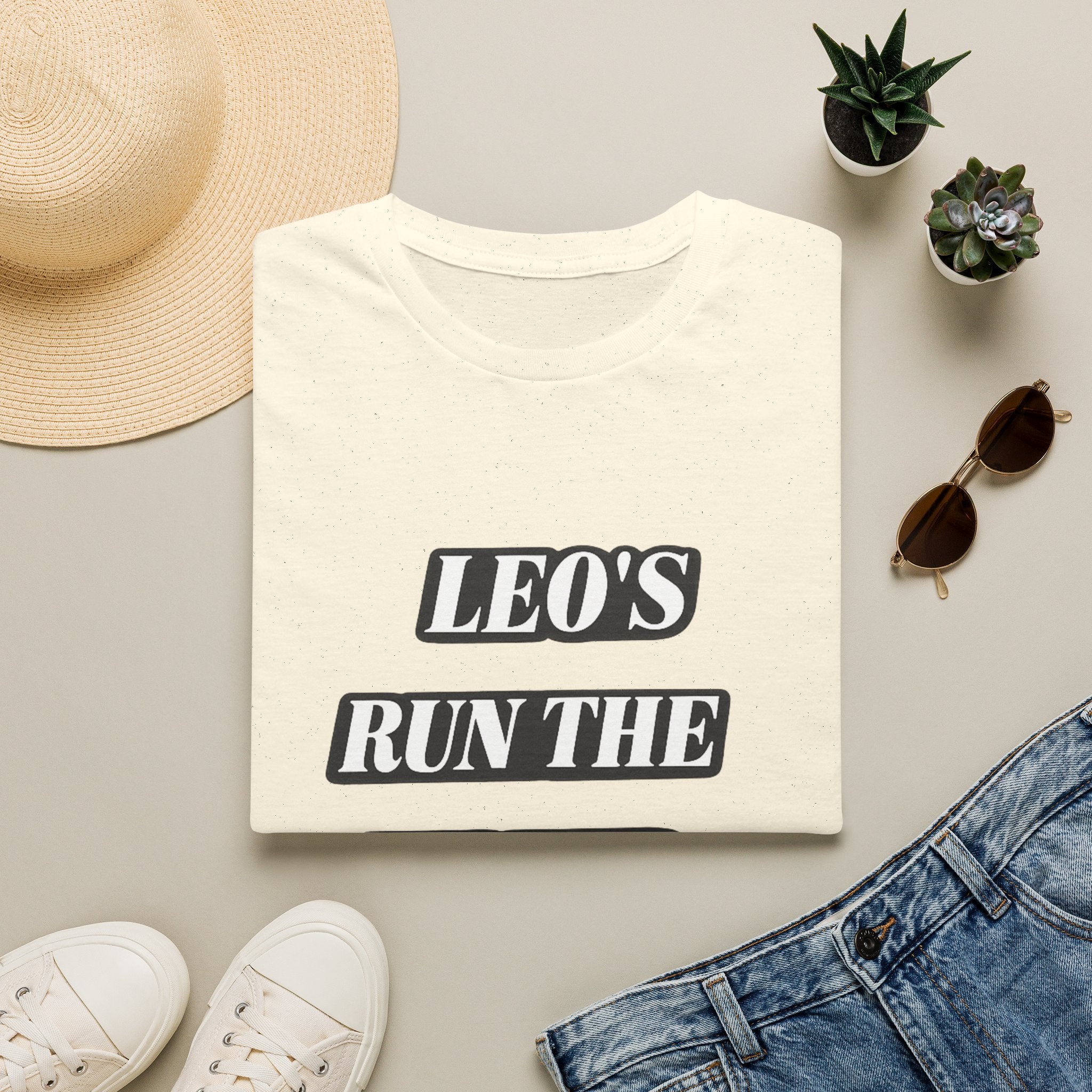 Leo's Run the World Graphic T-Shirt