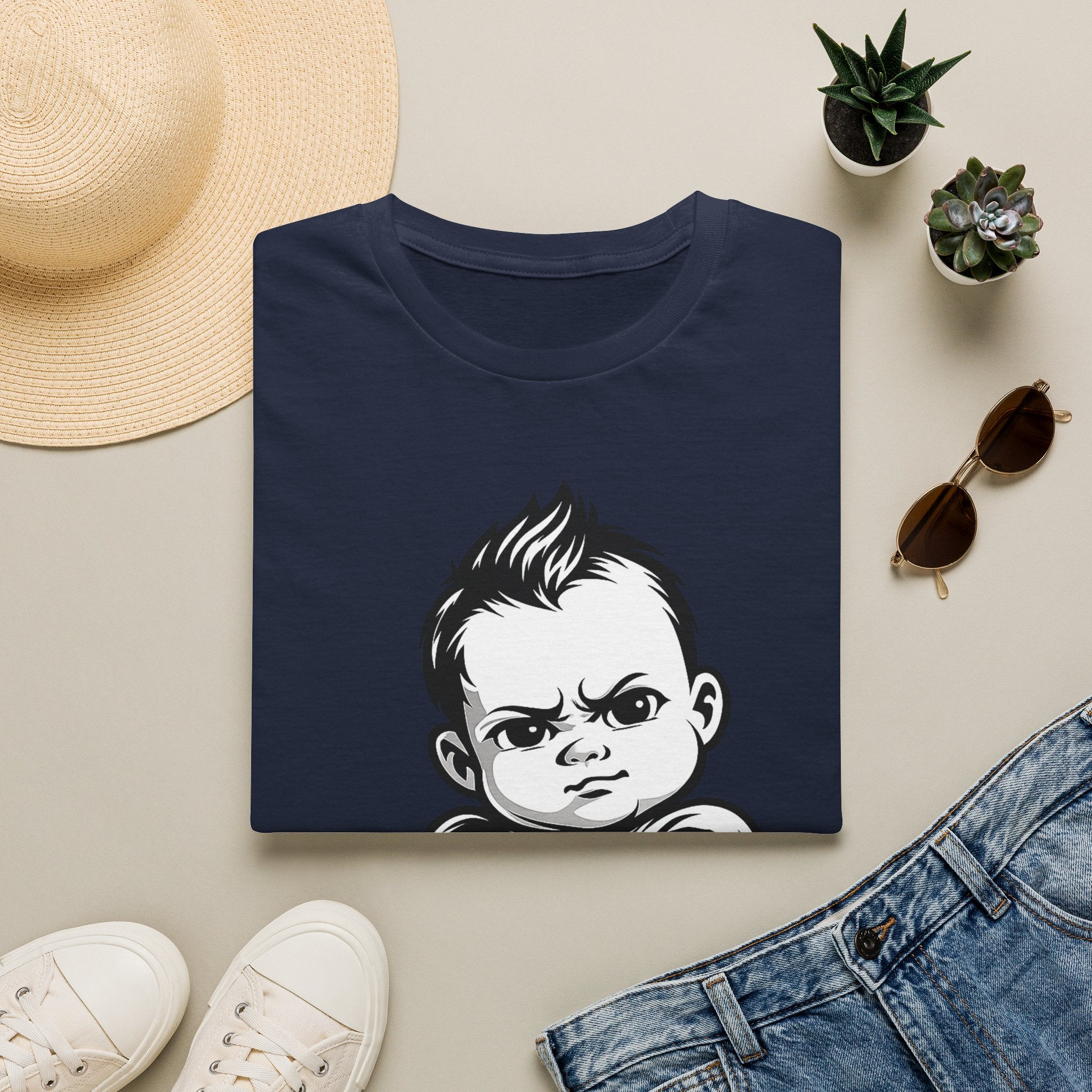Baby Boss Arm Fold Graphic Tee