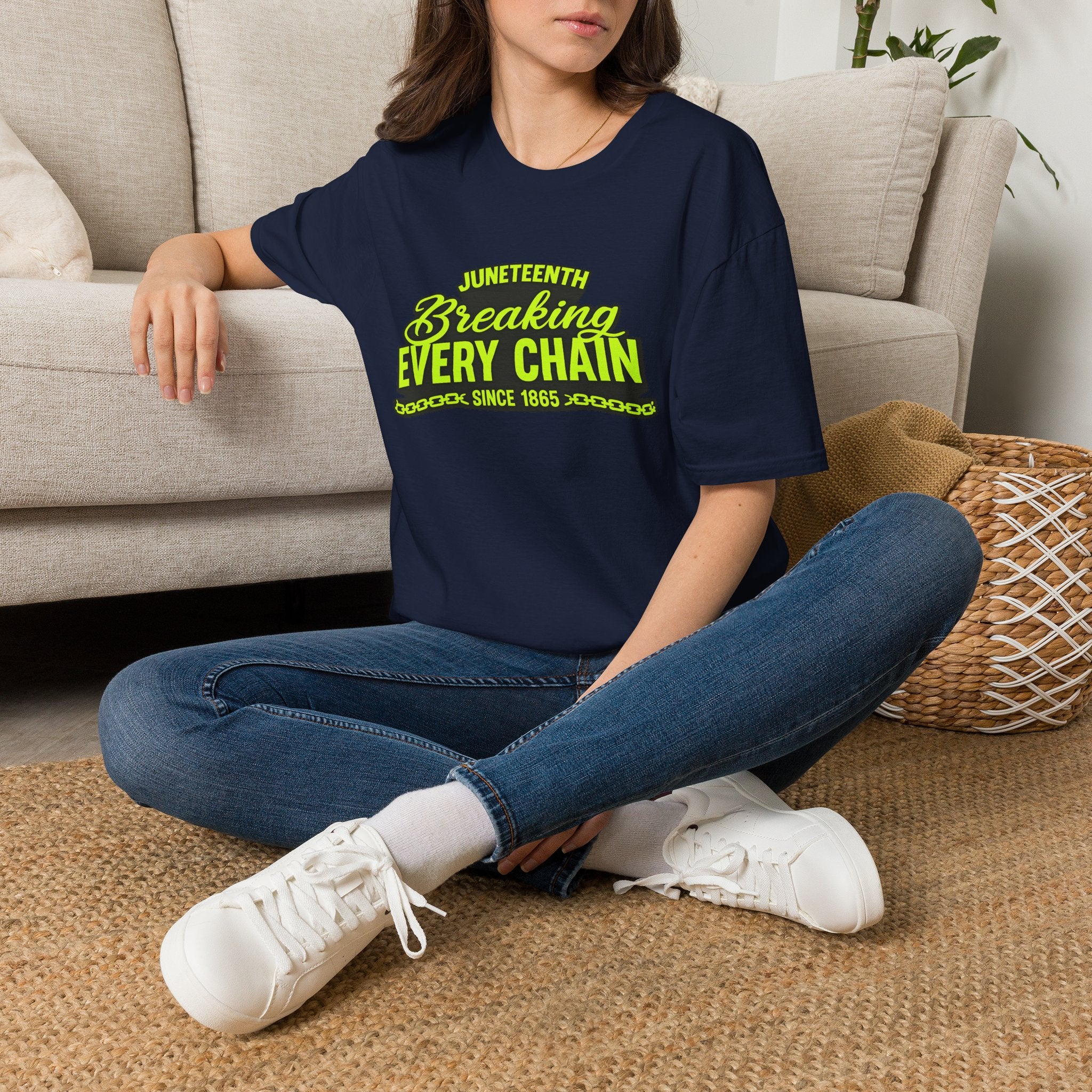Juneteenth – Breaking Every Chain Since 1865 Graphic T-Shirt