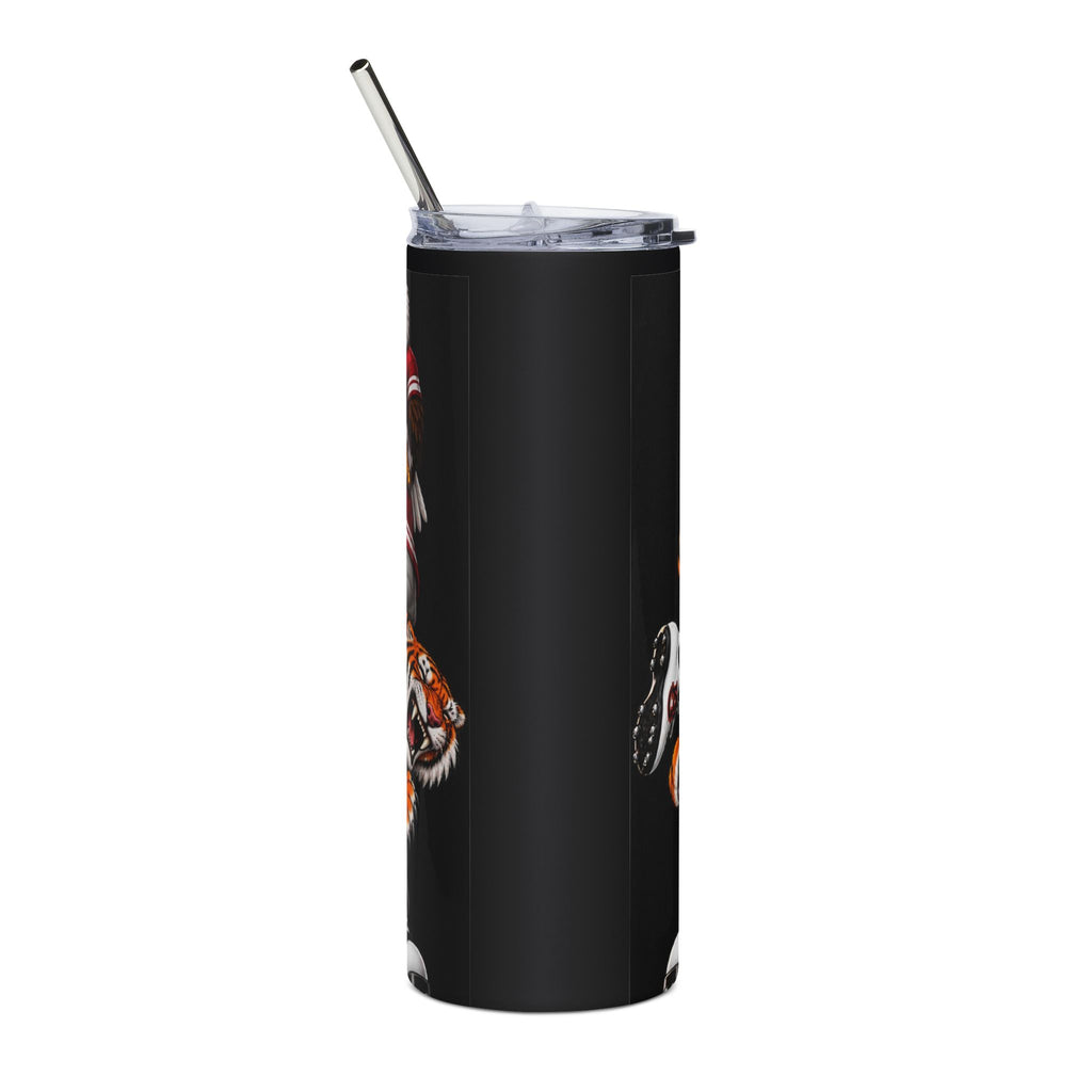 Alabama vs Auburn Rivalry Tumbler – Roll Tide Game Day Cup Stainless Steel Tumbler, 20 oz