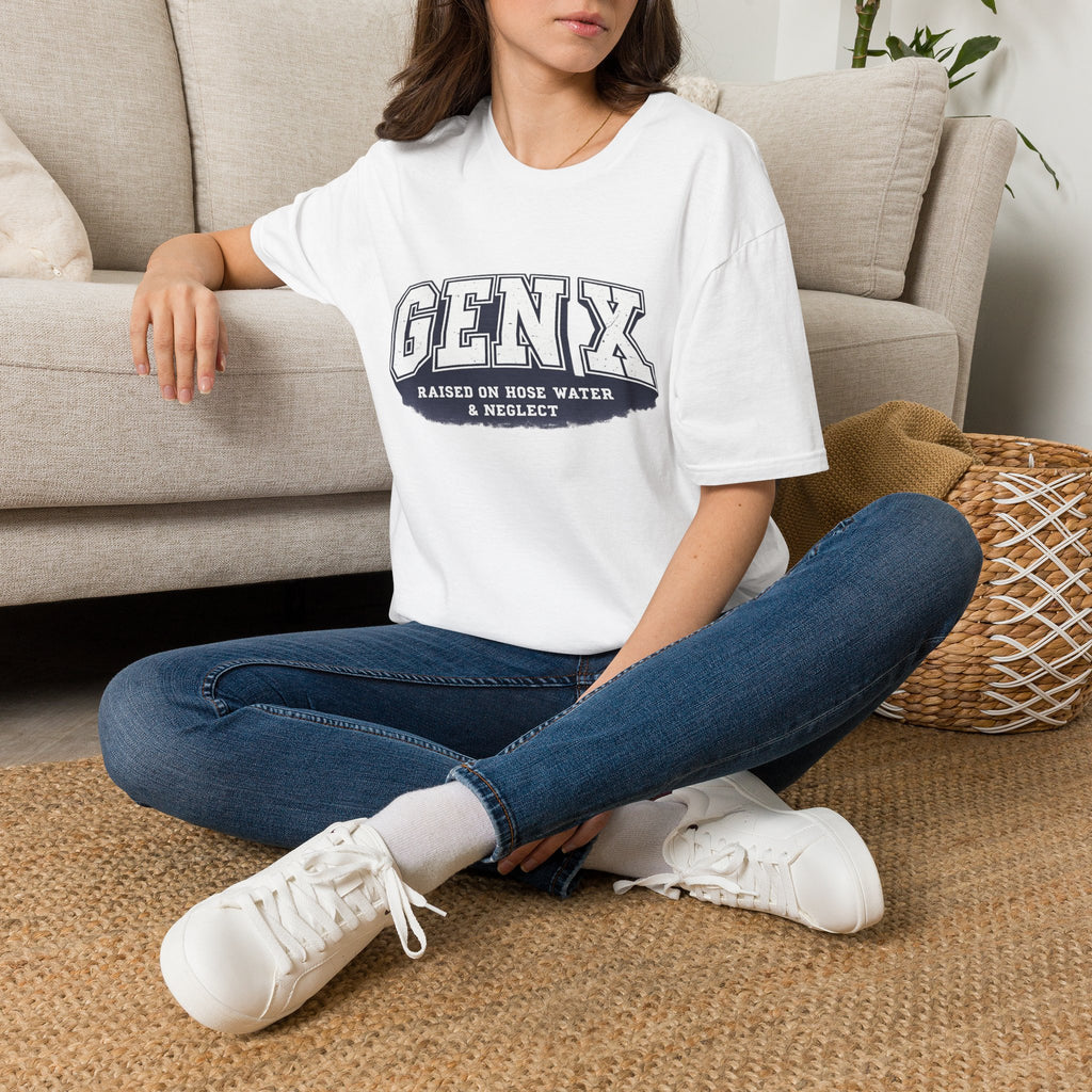Gen X – Raised on Hose Water & Neglect Graphic T-Shirt