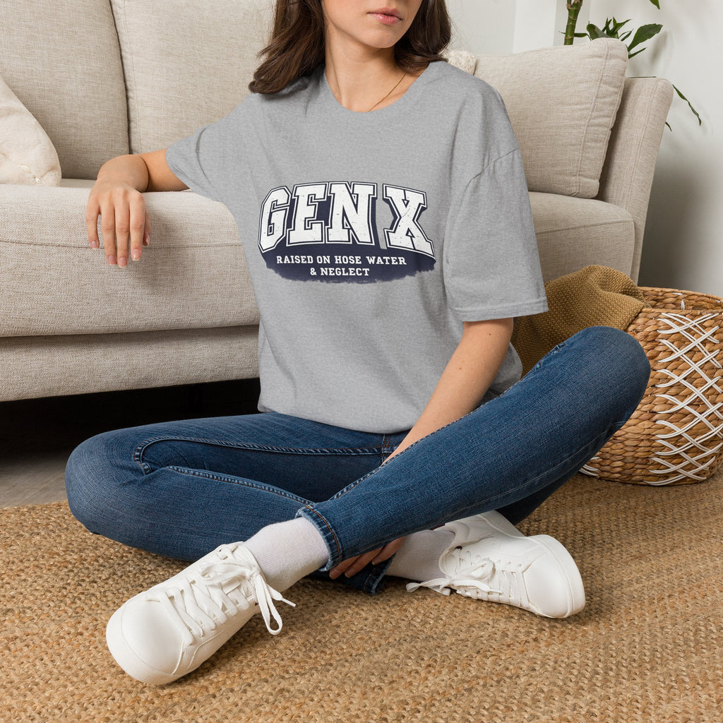 Gen X – Raised on Hose Water & Neglect Graphic T-Shirt