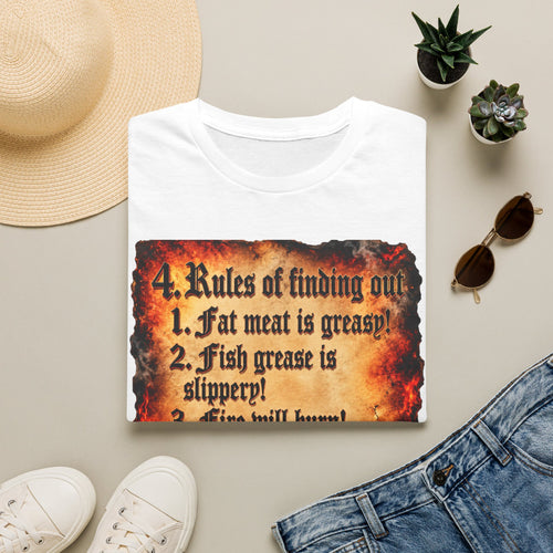 4 Rules of Finding Out Graphic T-Shirt