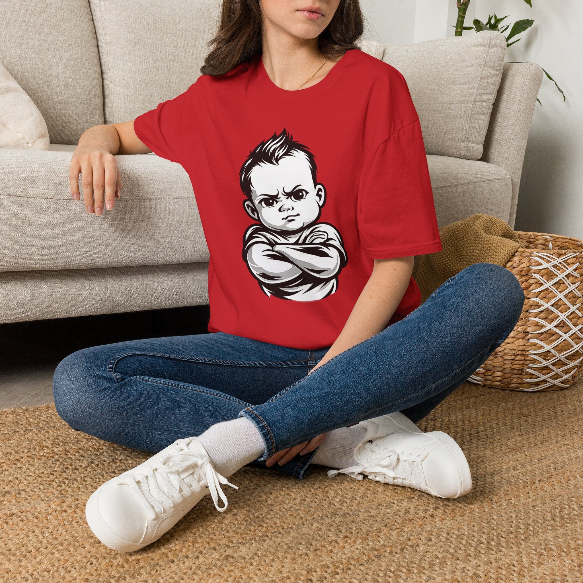 Baby Boss Arm Fold Graphic Tee