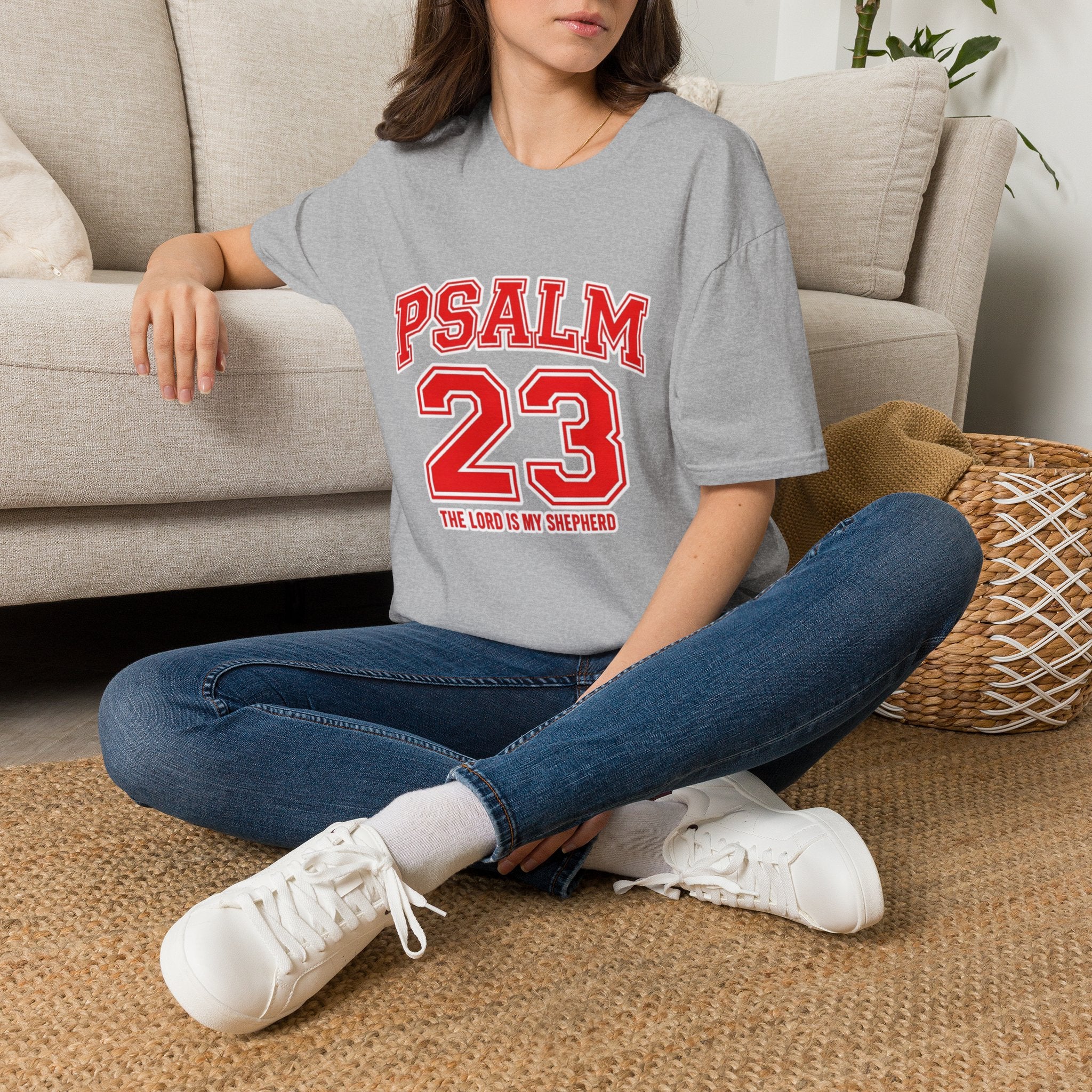 Psalm 23 T-Shirt — Inspirational Christian Faith Tee