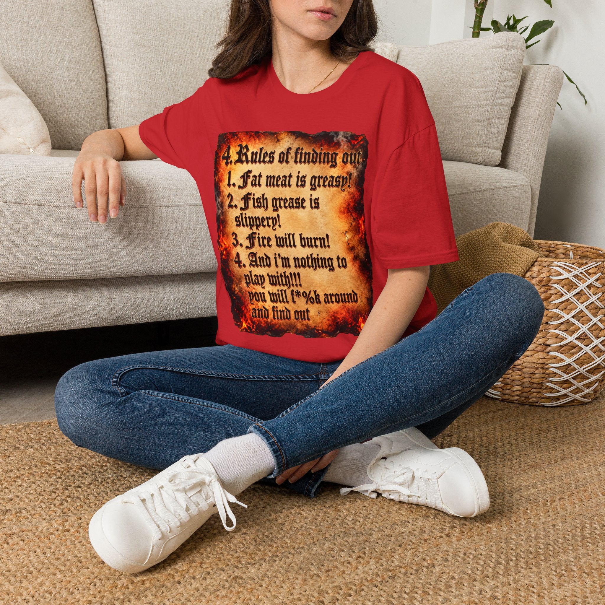 4 Rules of Finding Out Graphic T-Shirt