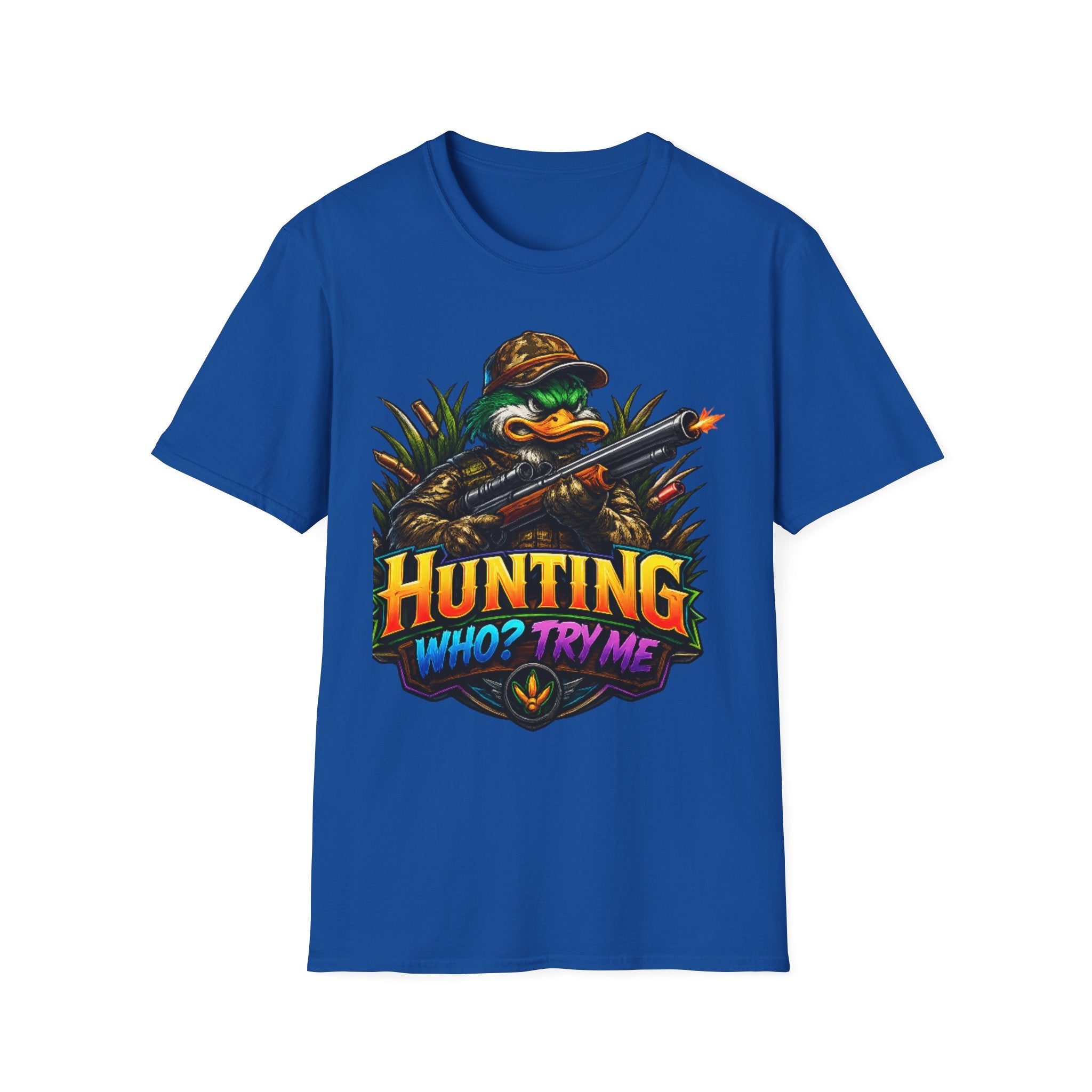 Hunting Graphic Unisex Softstyle T-Shirt