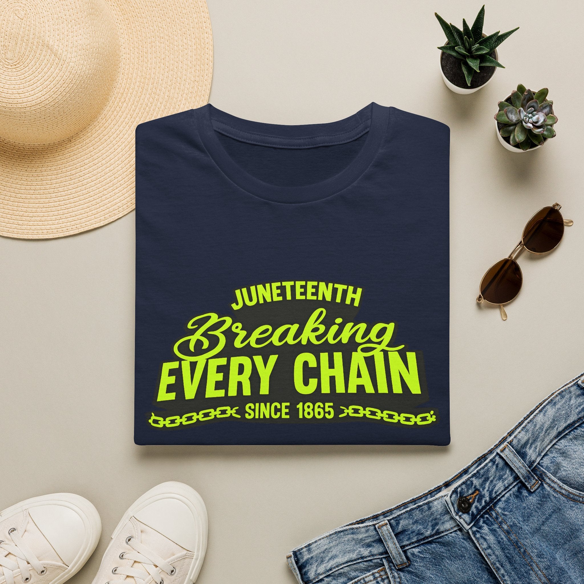 Juneteenth – Breaking Every Chain Since 1865 Graphic T-Shirt