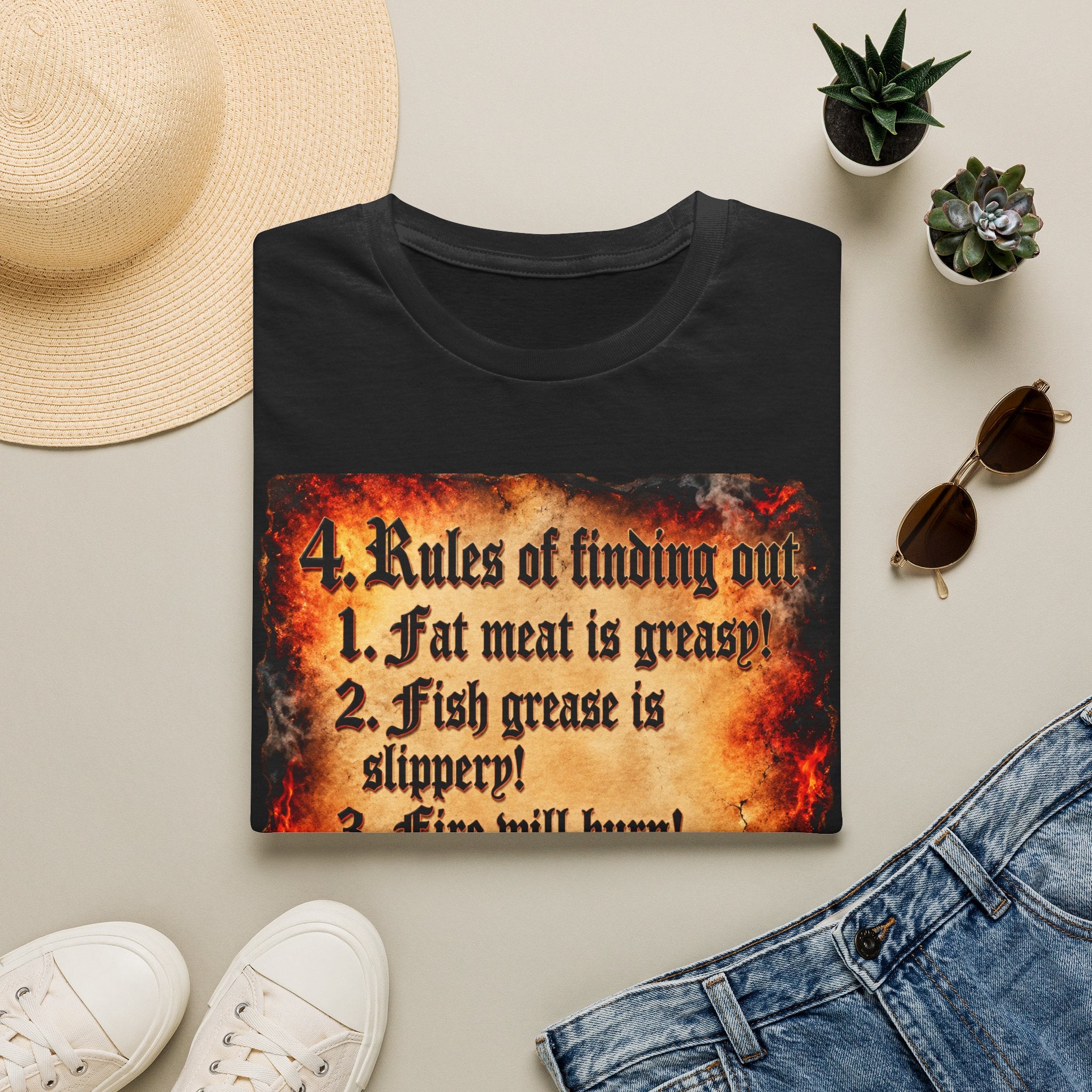 4 Rules of Finding Out Graphic T-Shirt