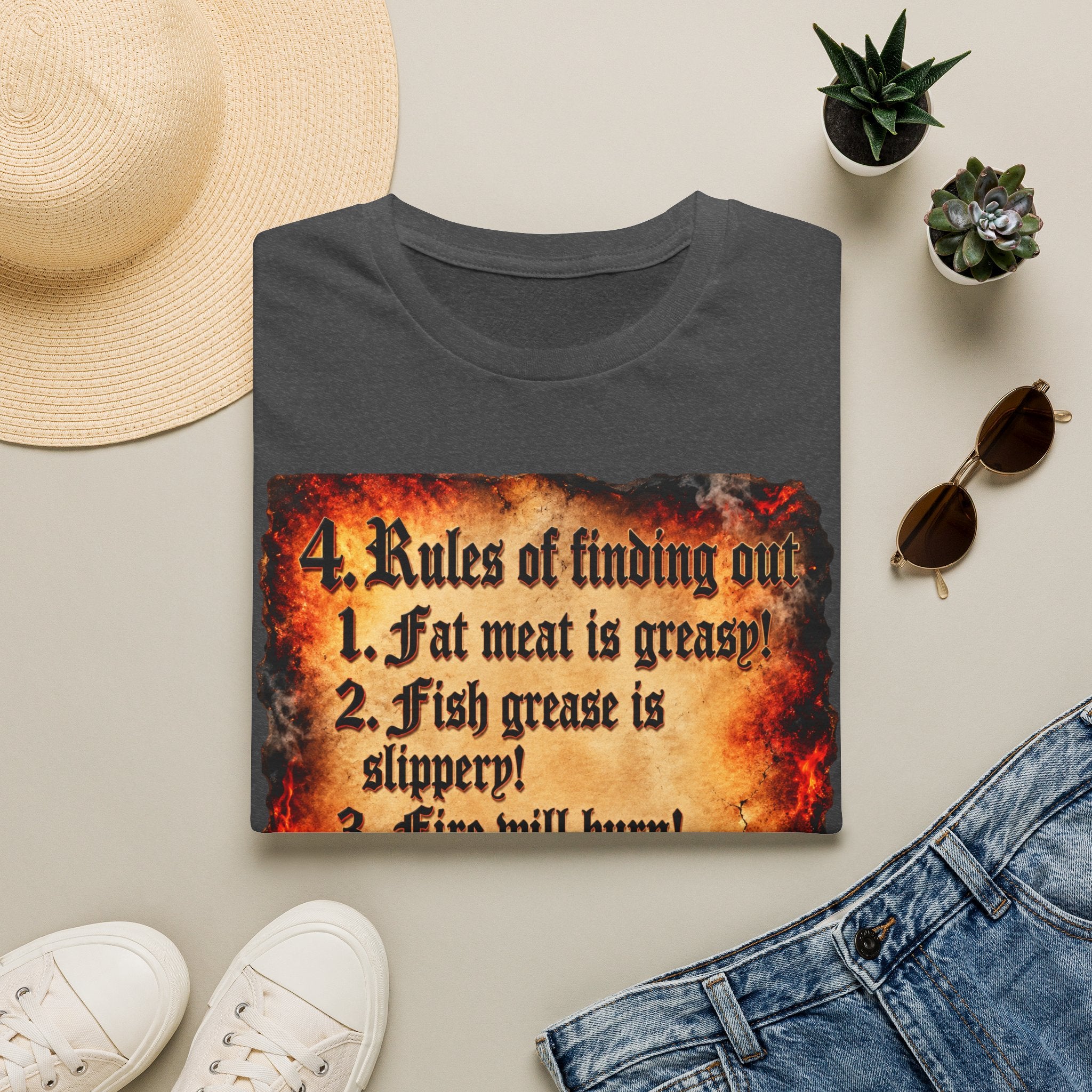 4 Rules of Finding Out Graphic T-Shirt