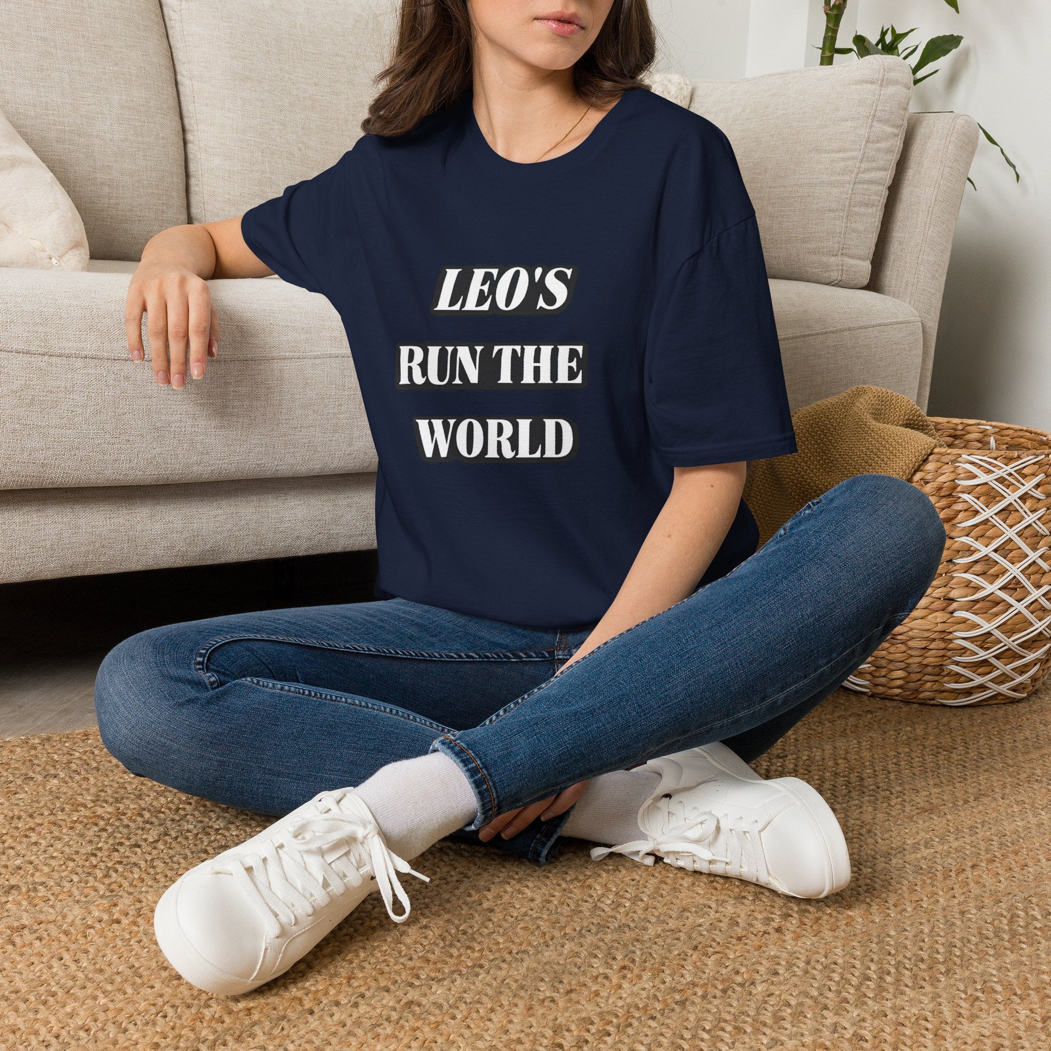 Leo's Run the World Graphic T-Shirt