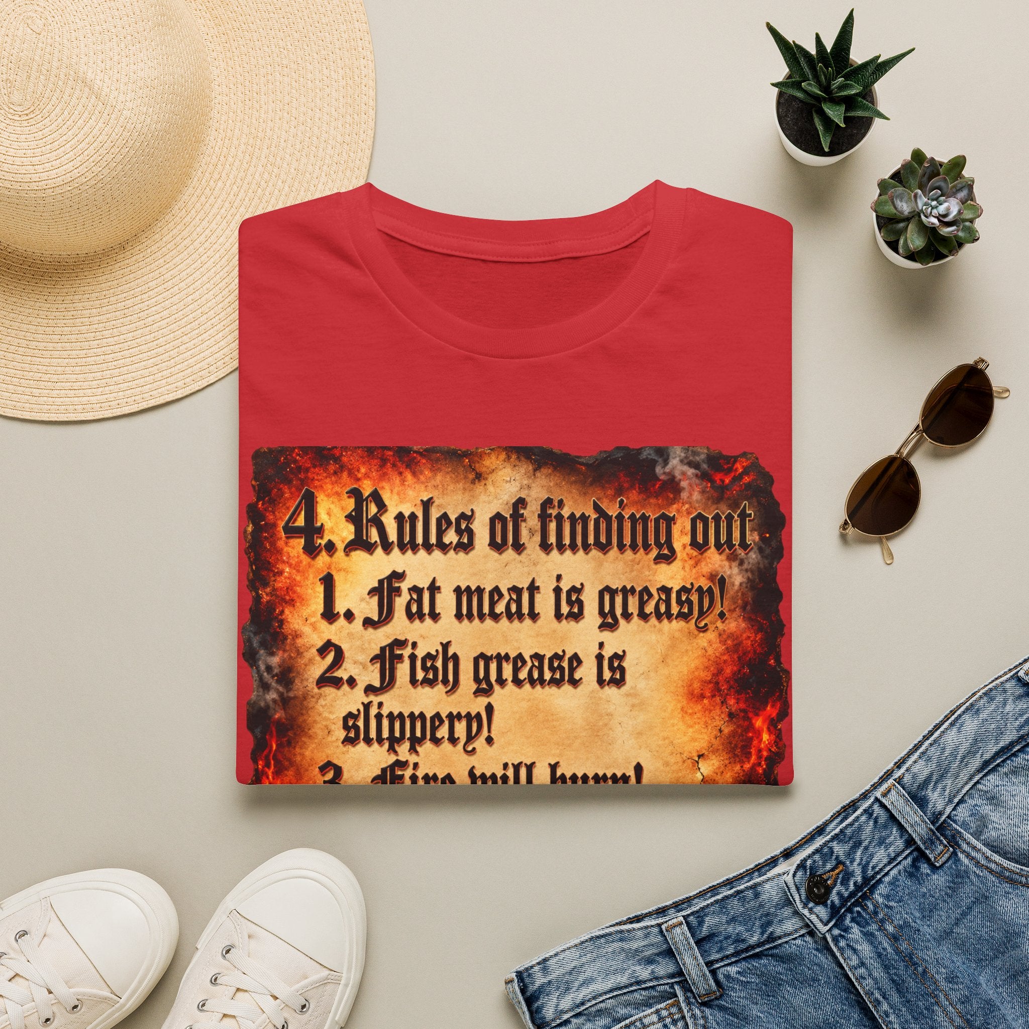 4 Rules of Finding Out Graphic T-Shirt