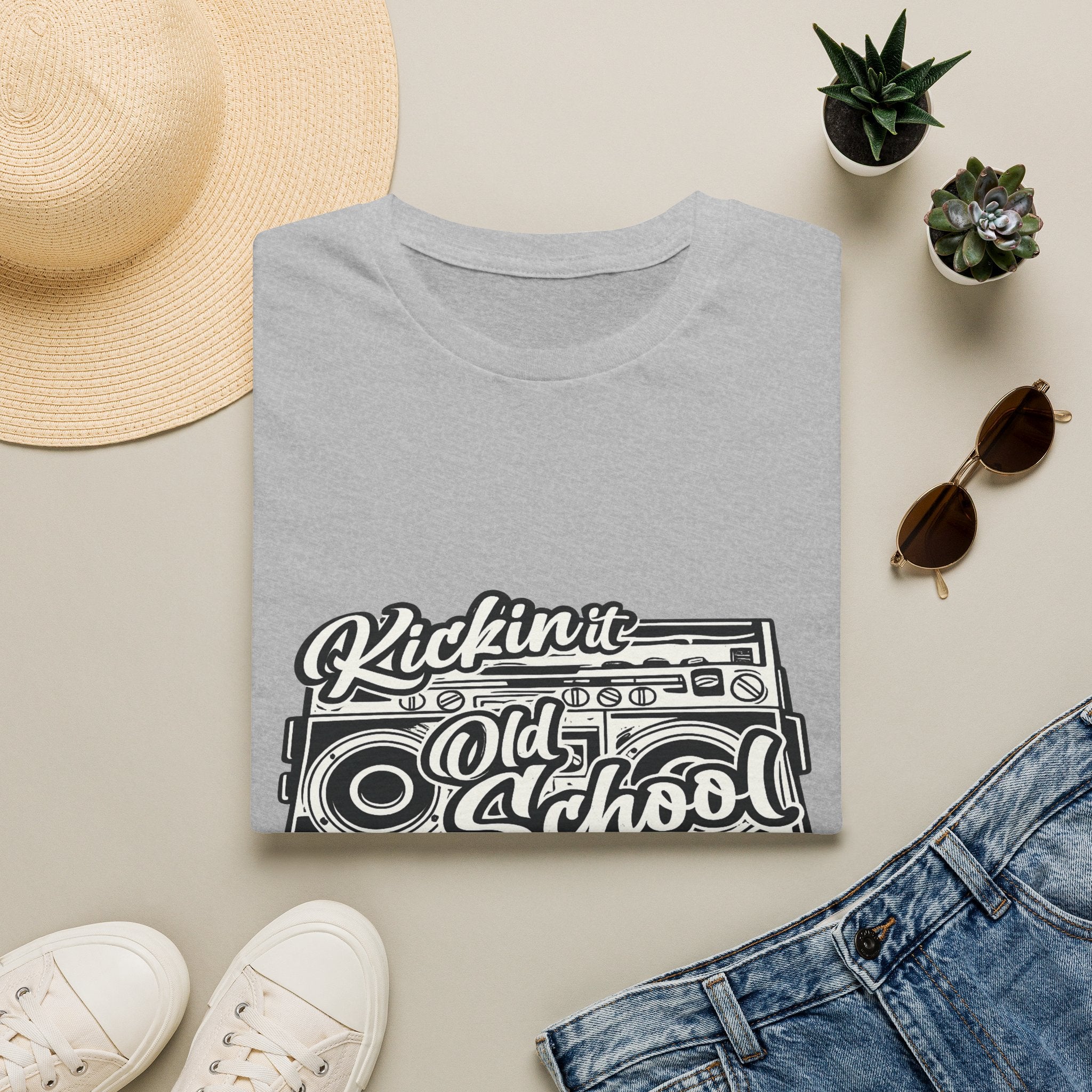 Kickin' It Old School Graphic T-Shirt