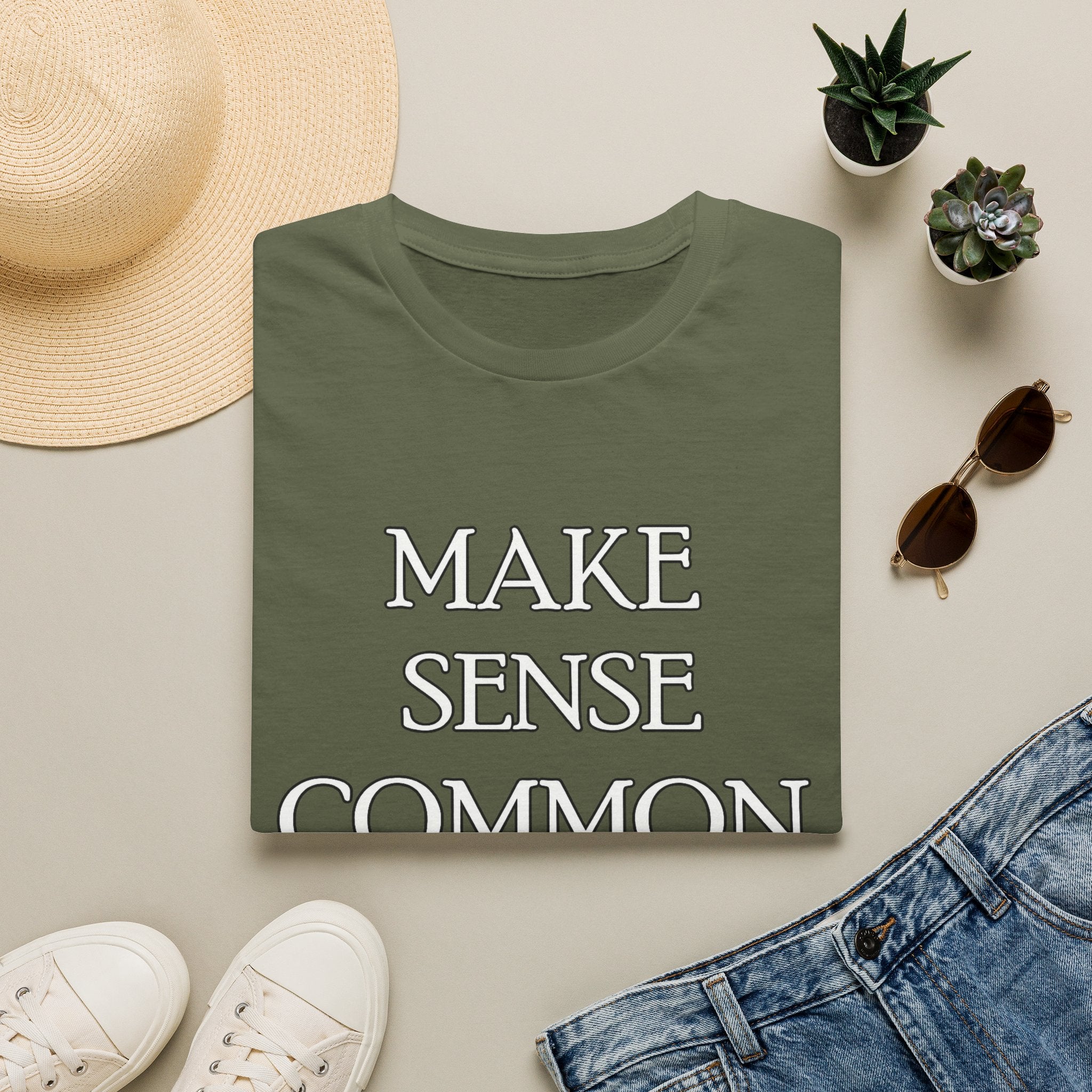 Make Sense Common Again Graphic Tee