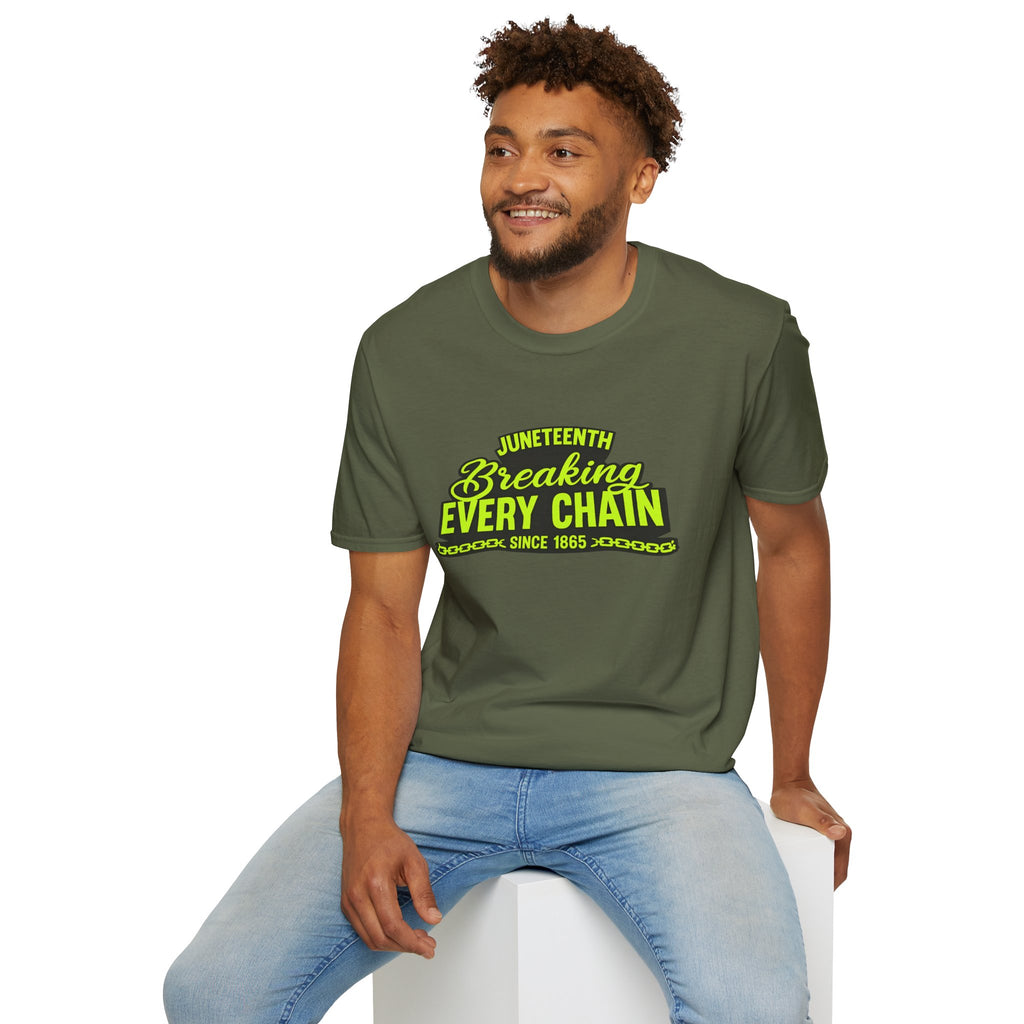 Juneteenth – Breaking Every Chain Since 1865 Graphic T-Shirt