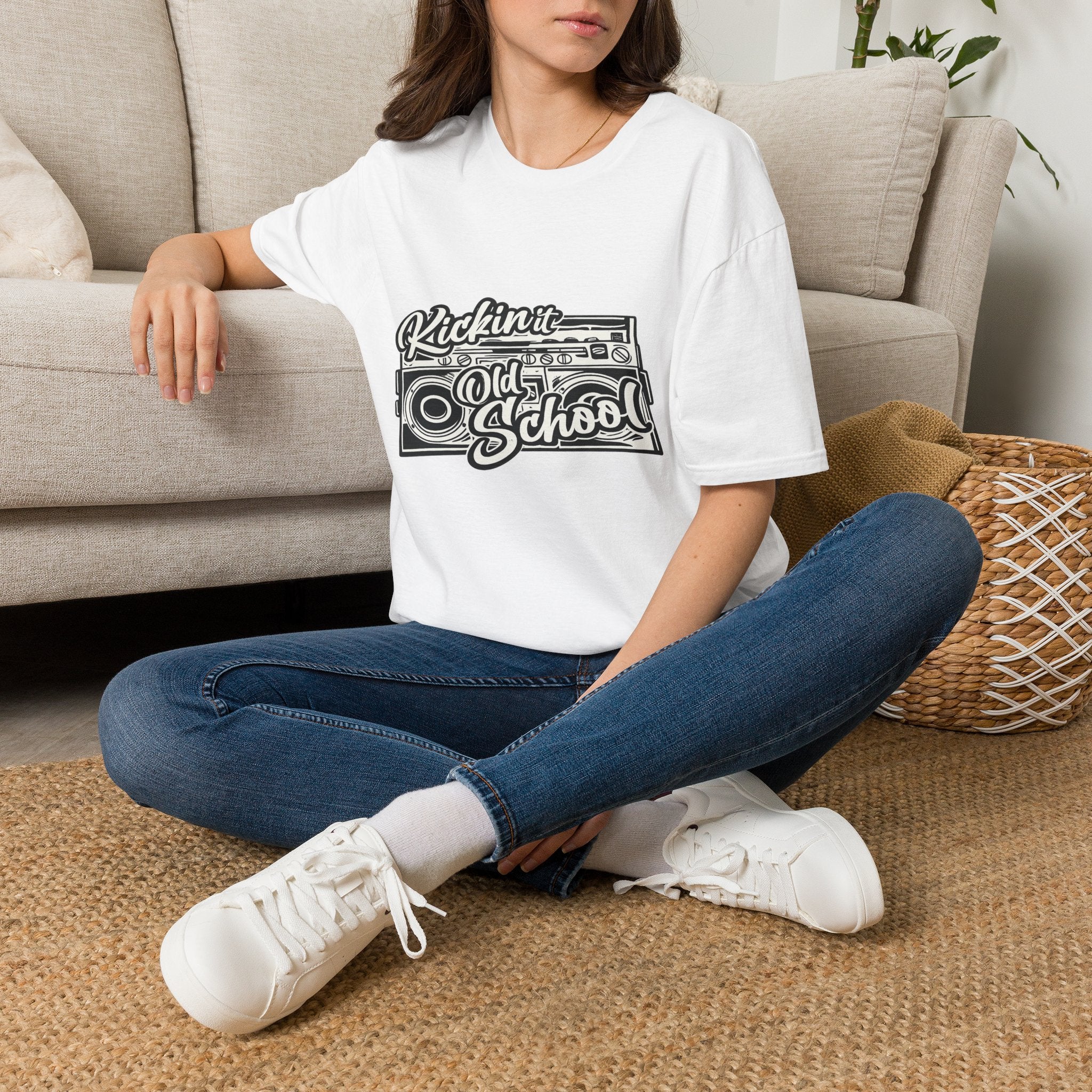 Kickin' It Old School Graphic T-Shirt