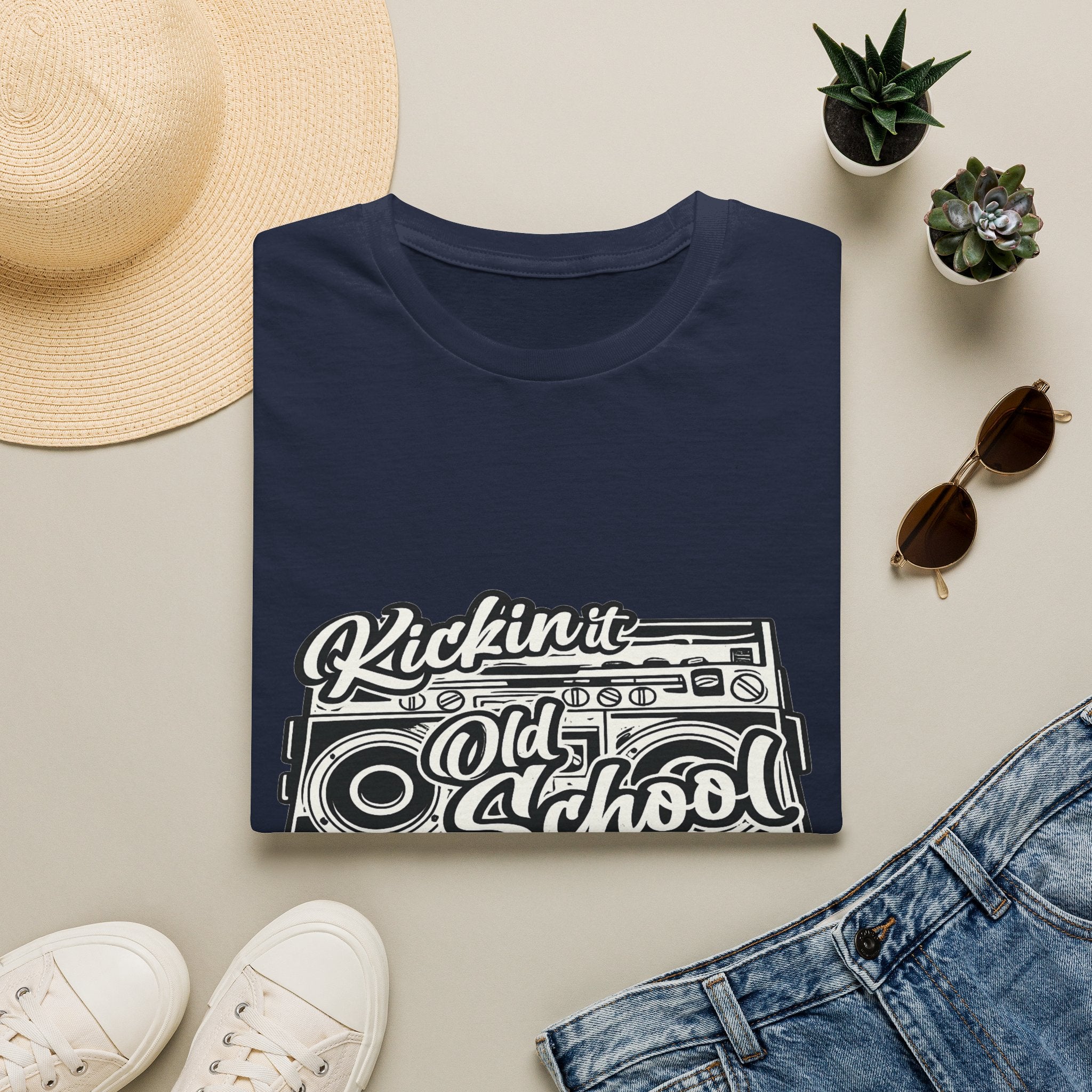 Kickin' It Old School Graphic T-Shirt