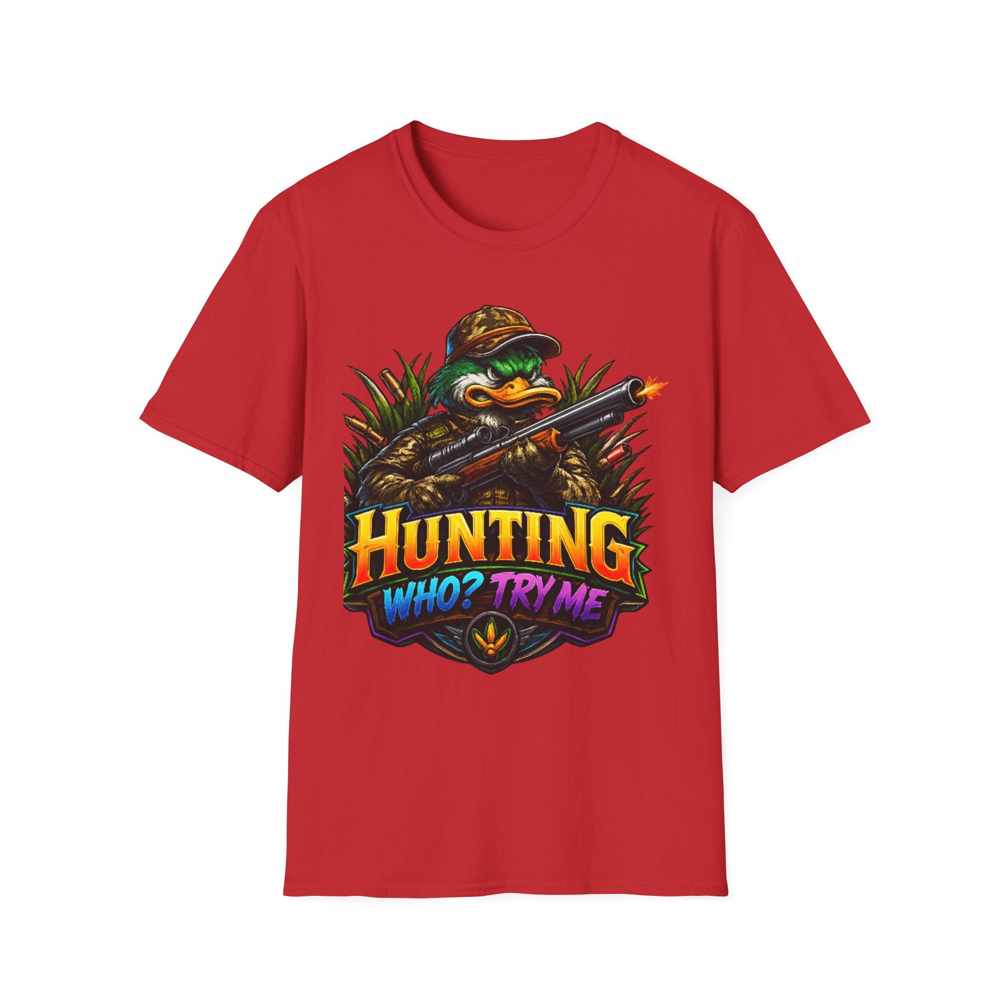 Hunting Graphic Unisex Softstyle T-Shirt