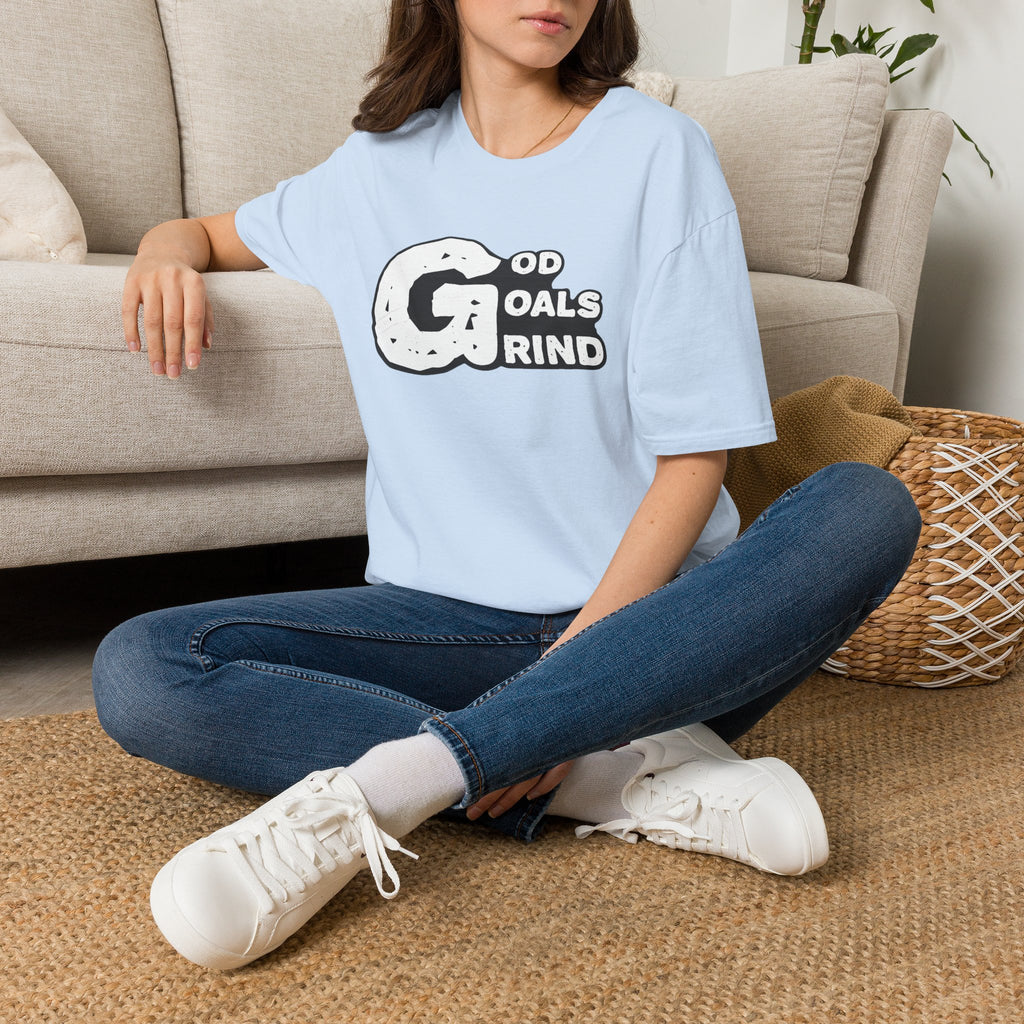 God, Goals, Grind Graphic T-Shirt