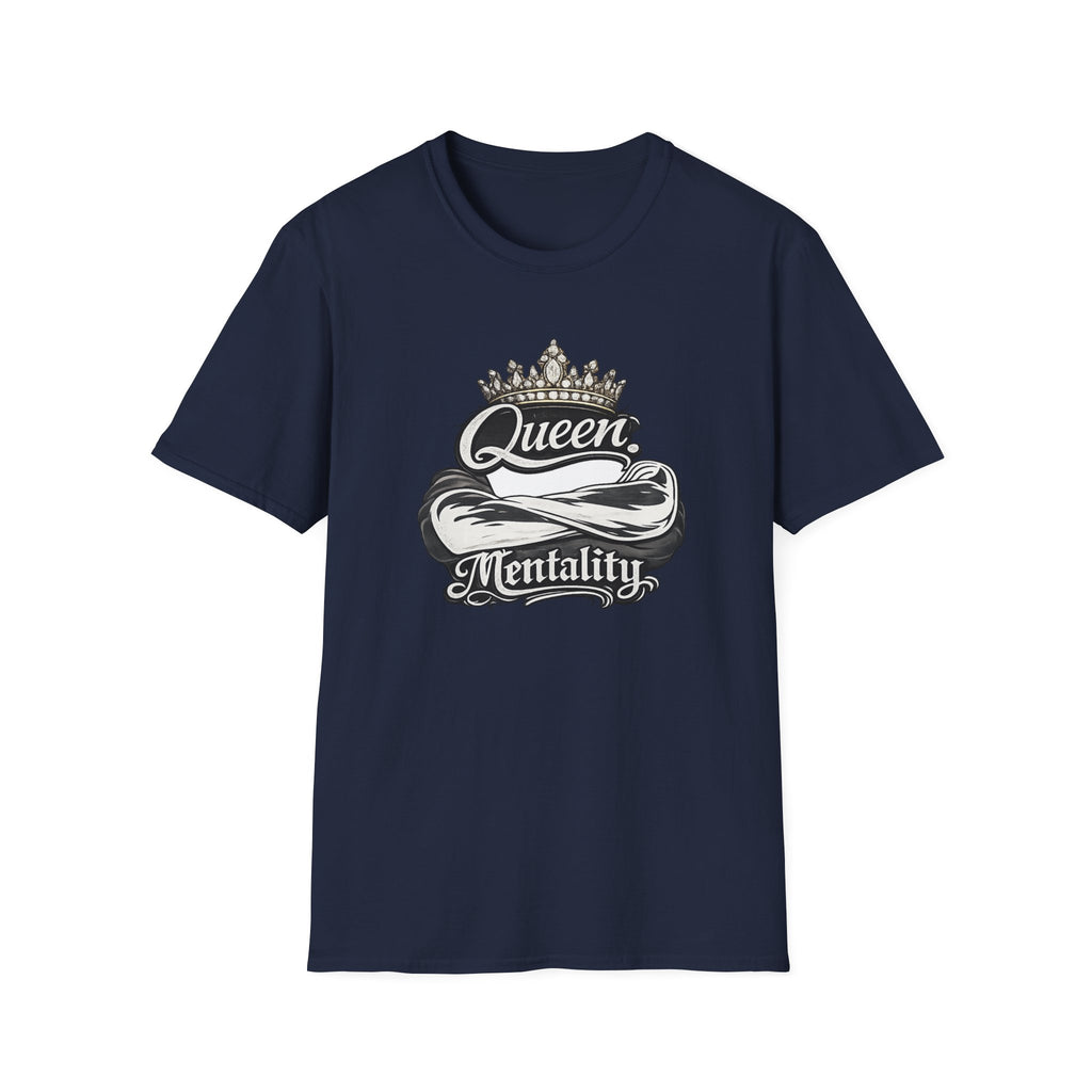 Queen Mentality T-Shirt – Crown Graphic Tee for Confident Women