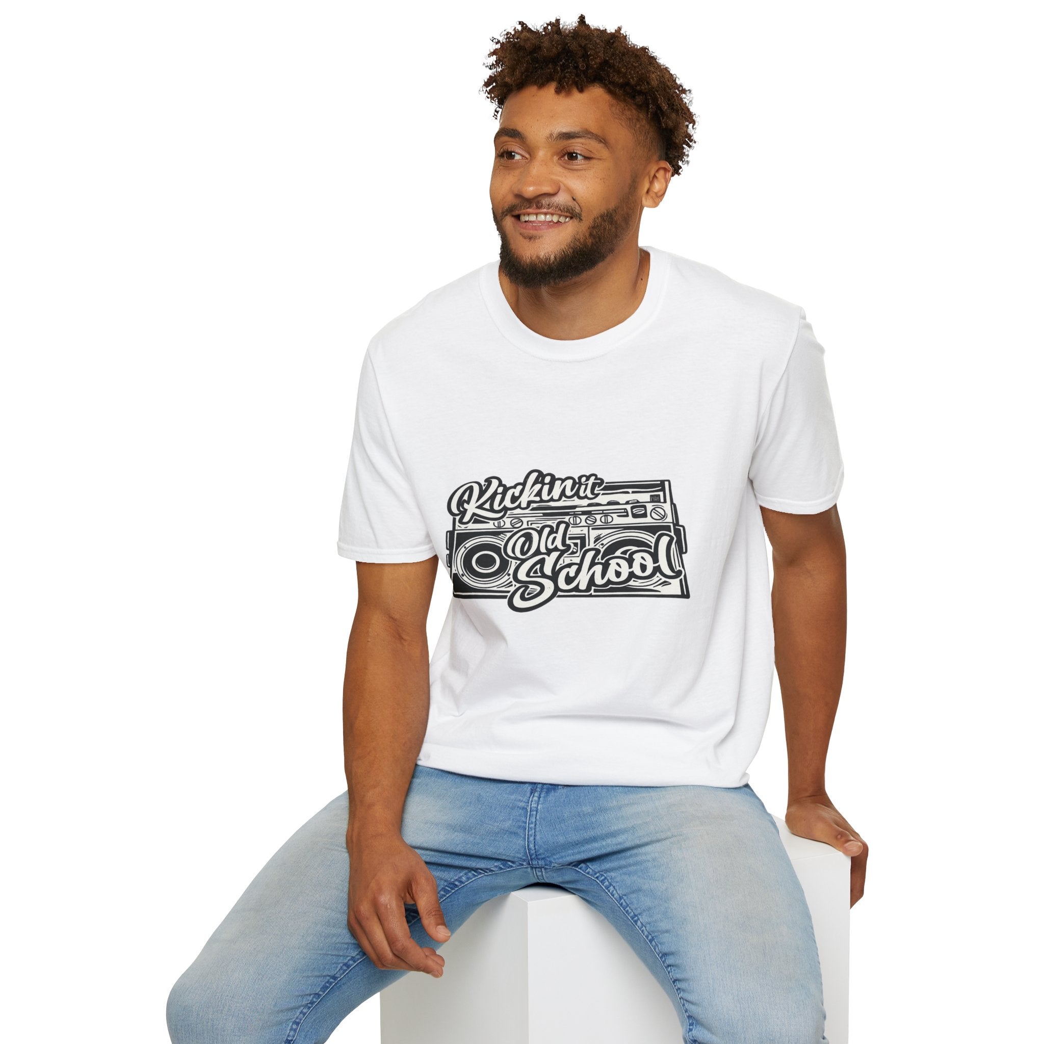 Kickin' It Old School Graphic T-Shirt