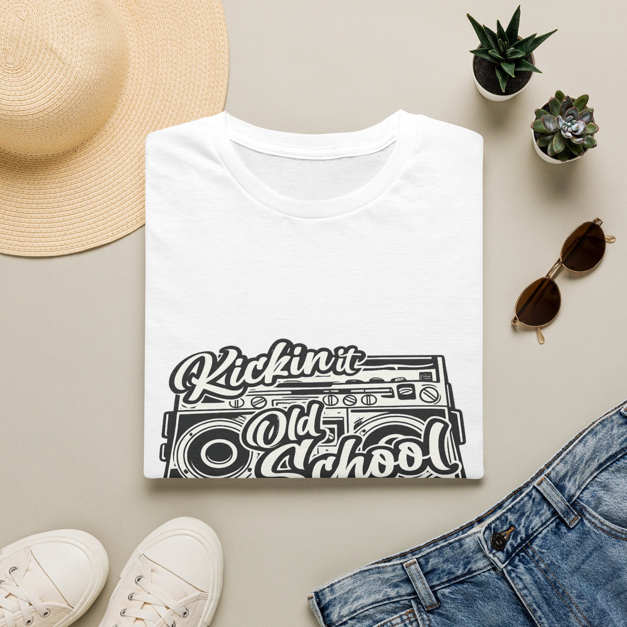 Kickin' It Old School Graphic T-Shirt