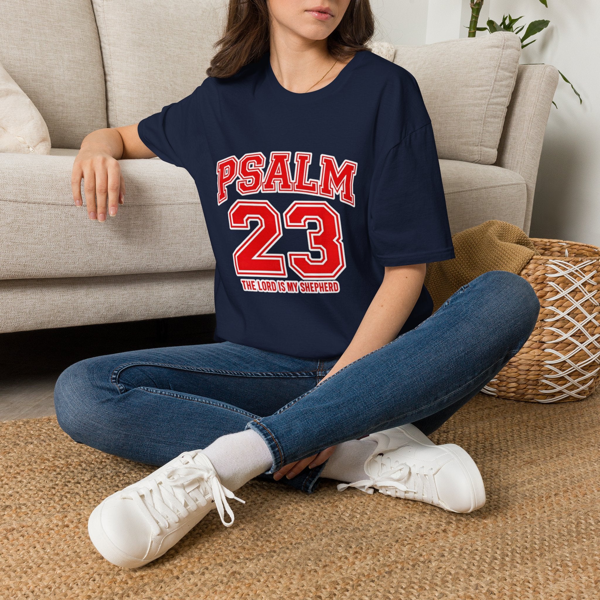 Psalm 23 T-Shirt — Inspirational Christian Faith Tee