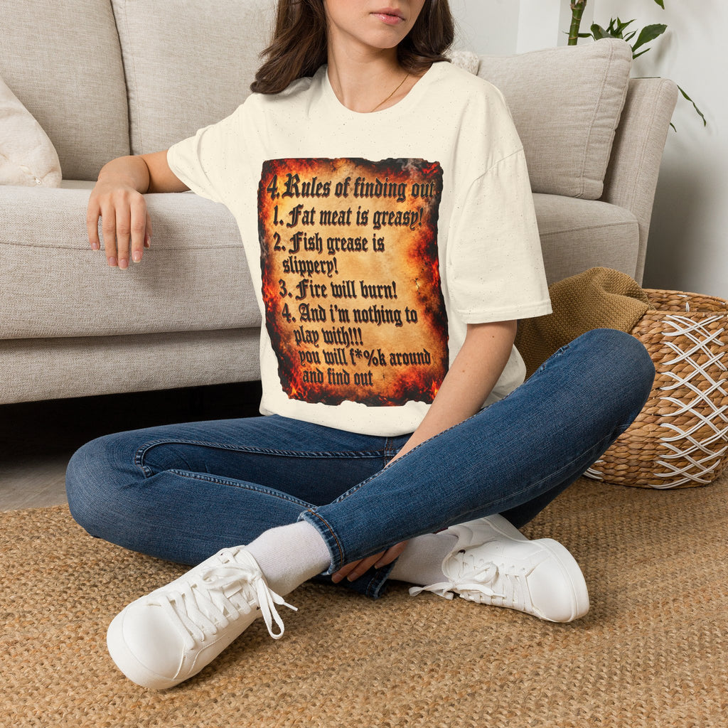 4 Rules of Finding Out Graphic T-Shirt