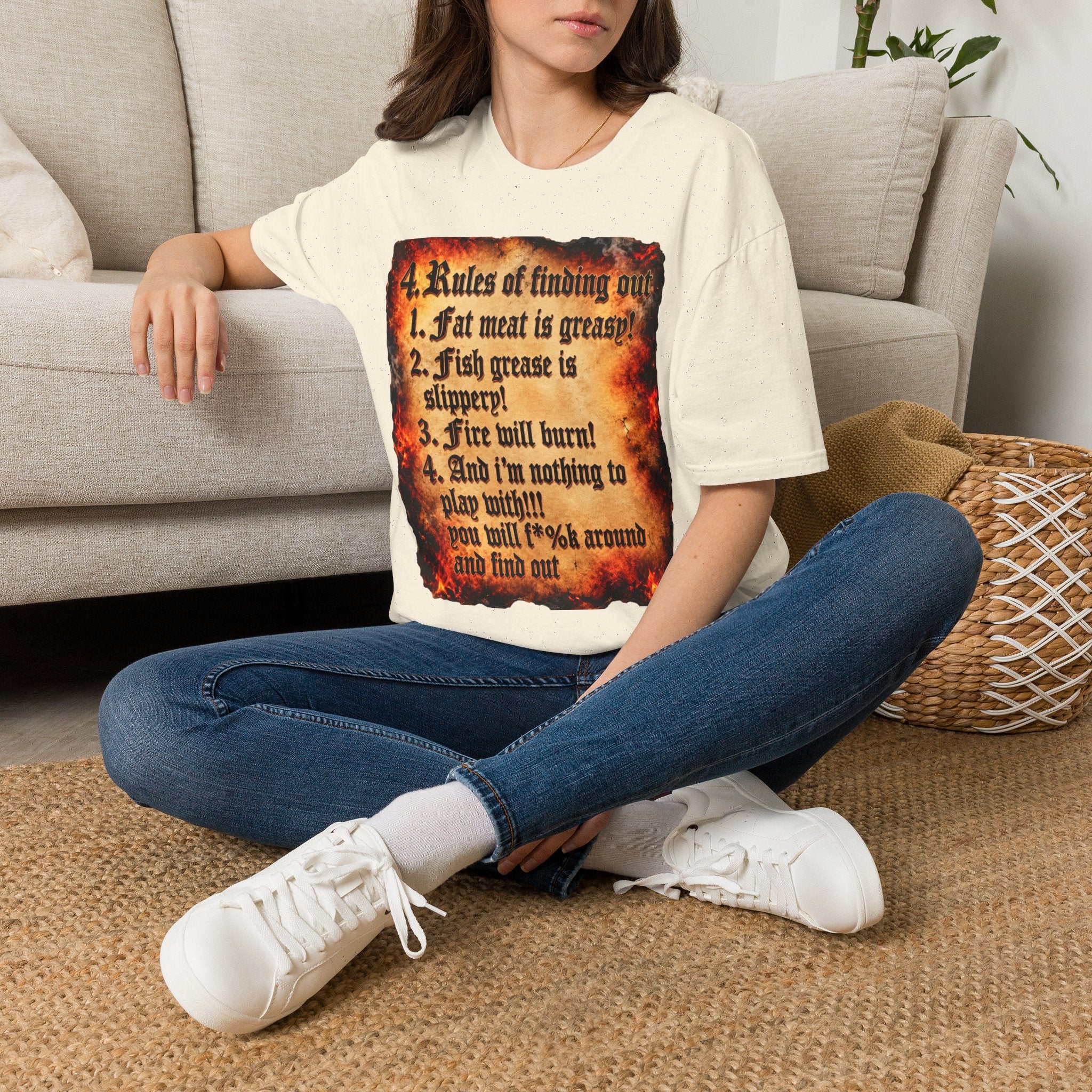 4 Rules of Finding Out Graphic T-Shirt