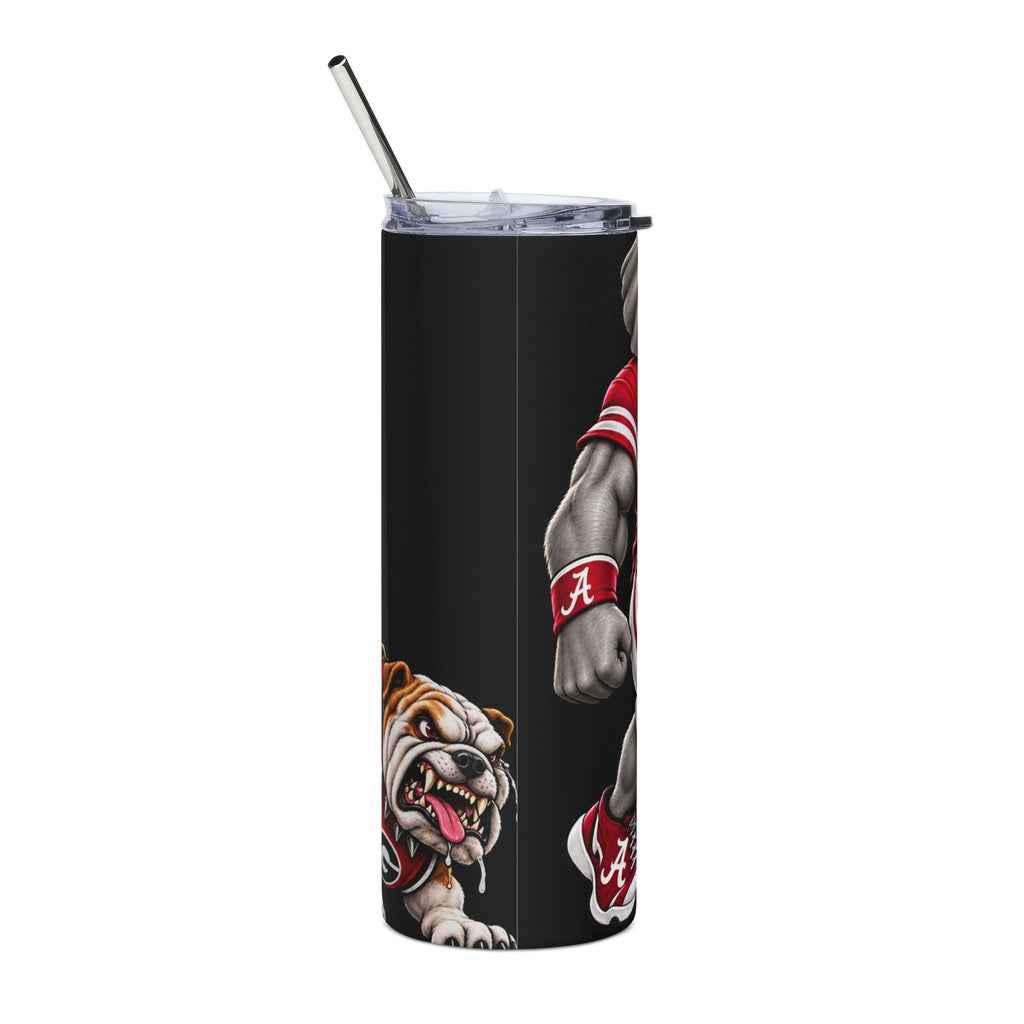 Crimson Tide pride. Rivalry attitude, Stainless Steel Tumbler, 20 oz.