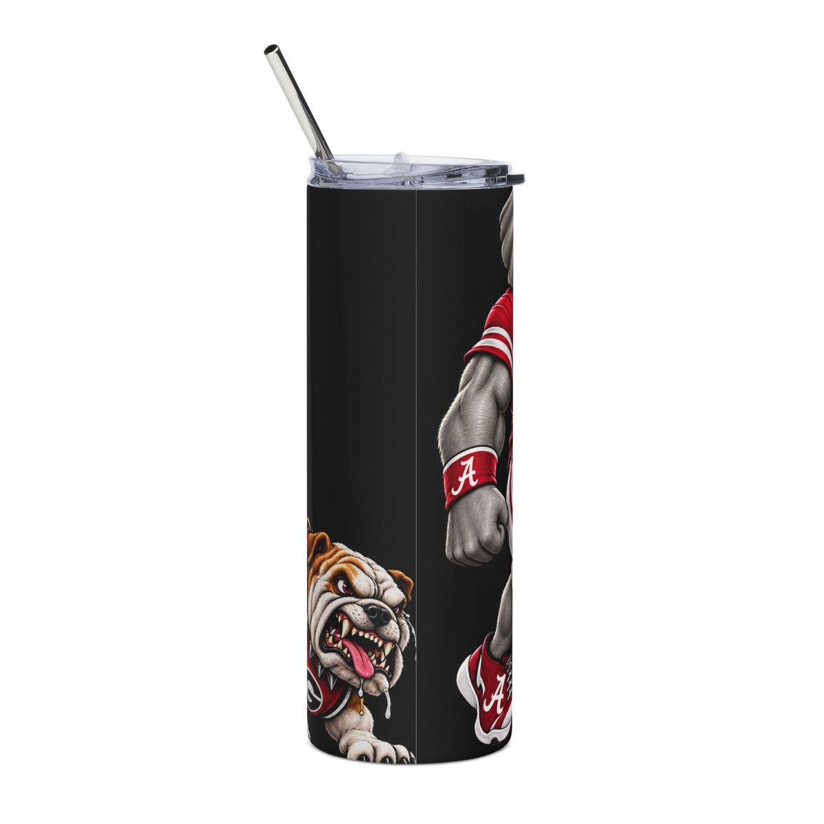 Crimson Tide pride. Rivalry attitude, Stainless Steel Tumbler, 20 oz.